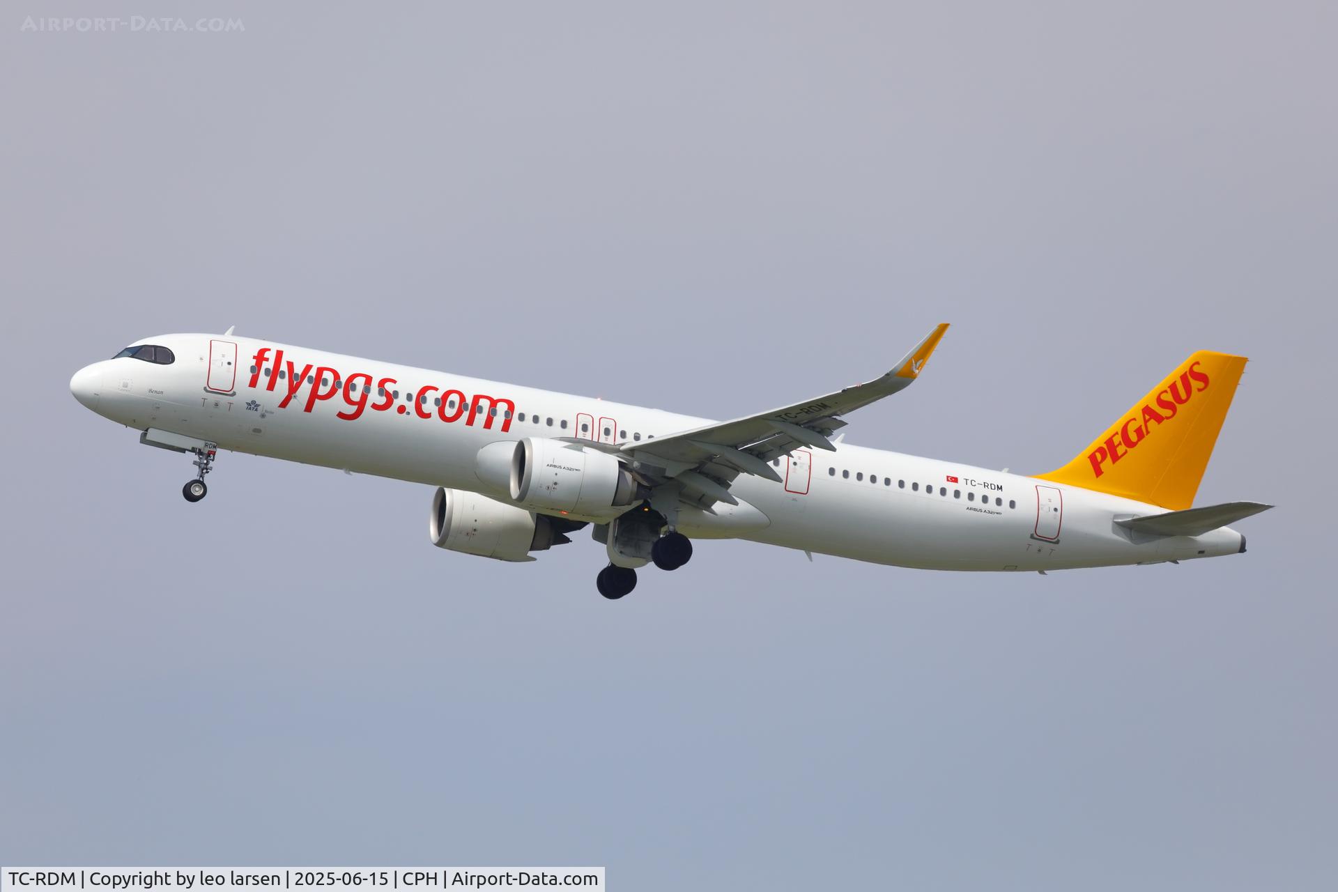 TC-RDM, 2024 Airbus A321-251 NX C/N 11324, Copenhagen 15.6.2025