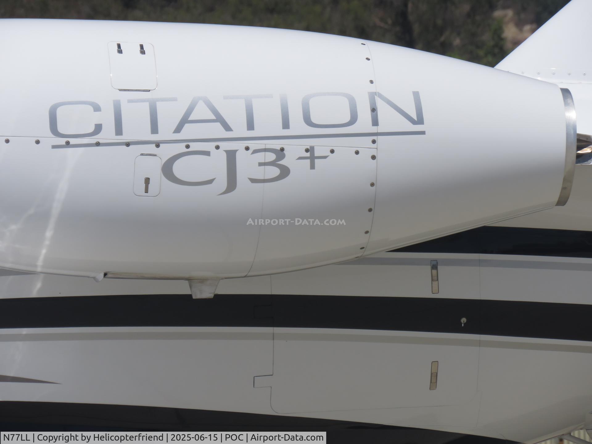 N77LL, 2018 Cessna 525B CitationJet CJ3+ C/N 525B-0547, air frame description