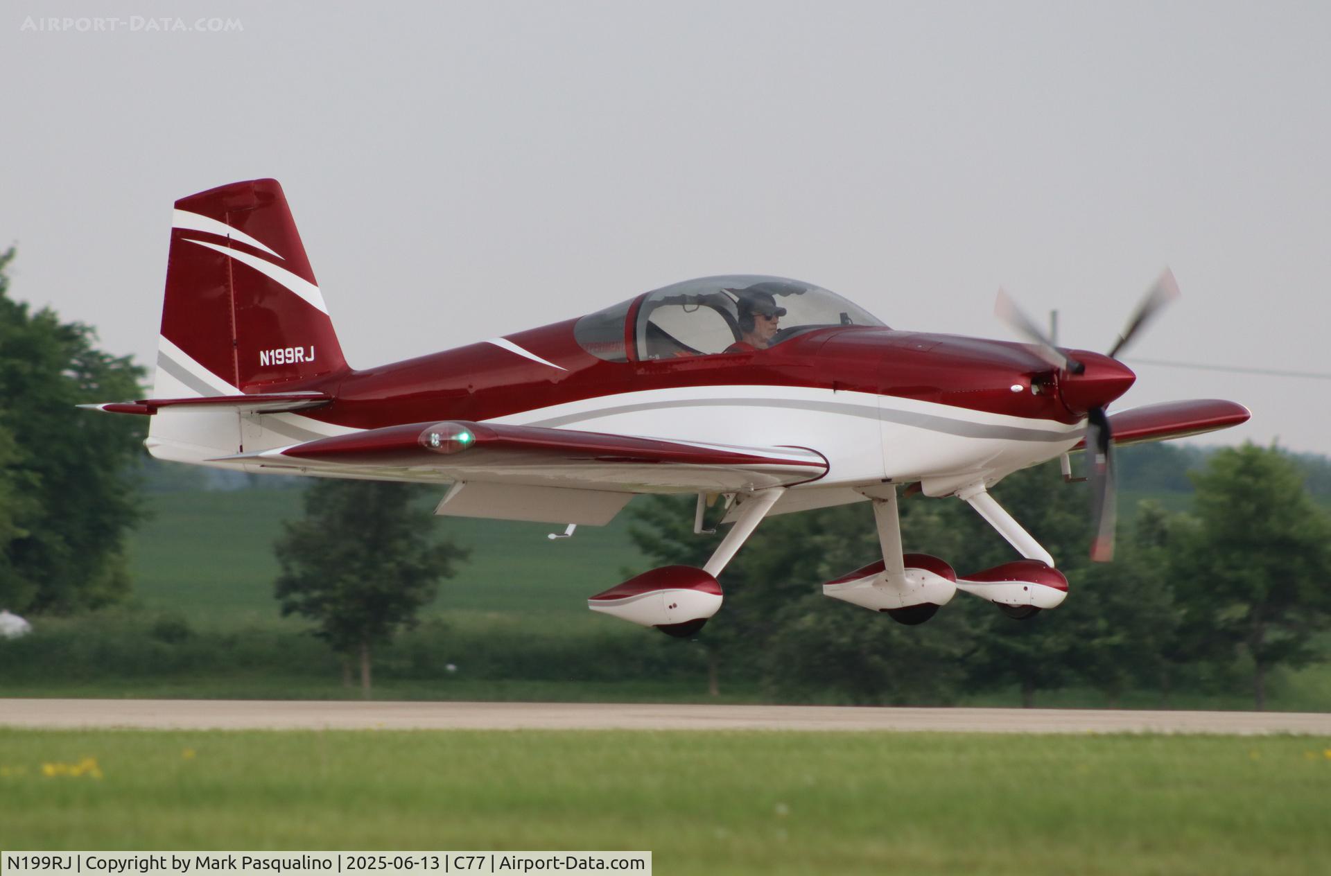 N199RJ, 2021 Vans RV-7A C/N 72570, Vans RV-7A