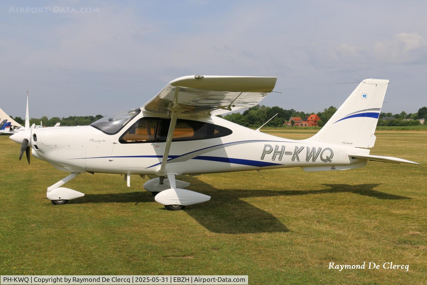 PH-KWQ, 2015 Tecnam P-2010 C/N 018, At Tecnam fly-in Hasselt.