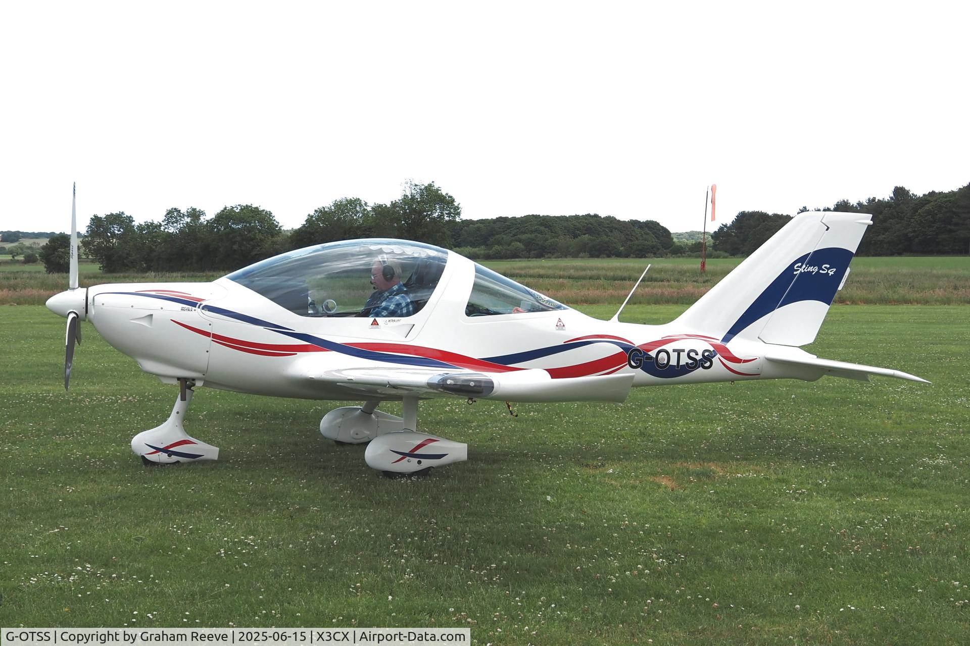 G-OTSS, 2025 TL Ultralight TL 2000 Sting S4 C/N 25 ST 514, About to depart from Northrepps.