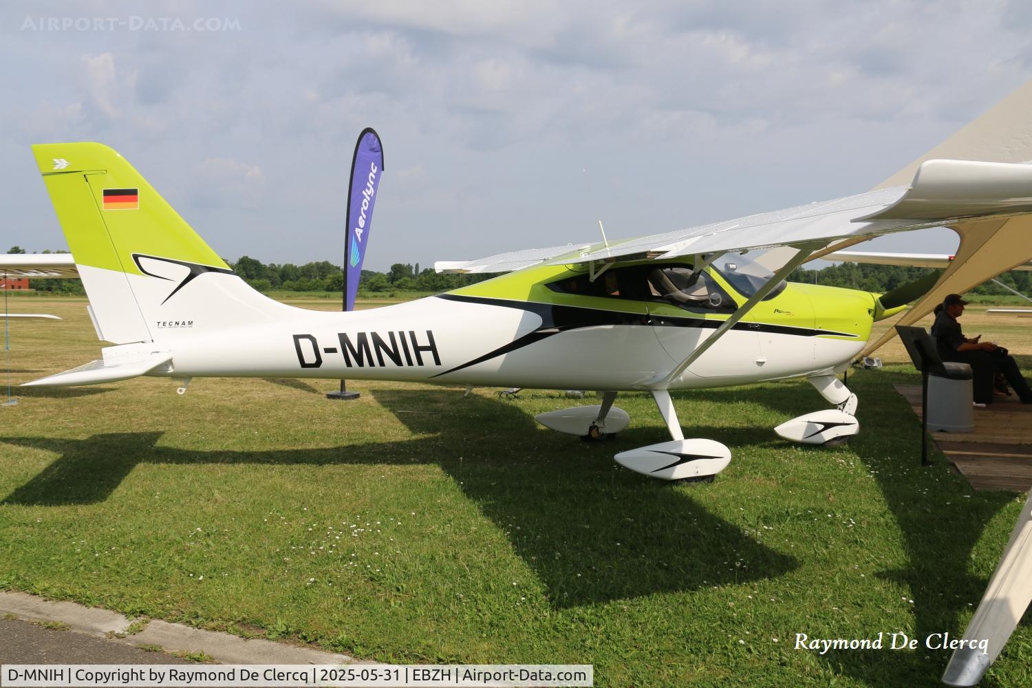 D-MNIH, 2024 Tecnam P92 Echo MkII C/N 1749, Tecnam fly-in at Hasselt.