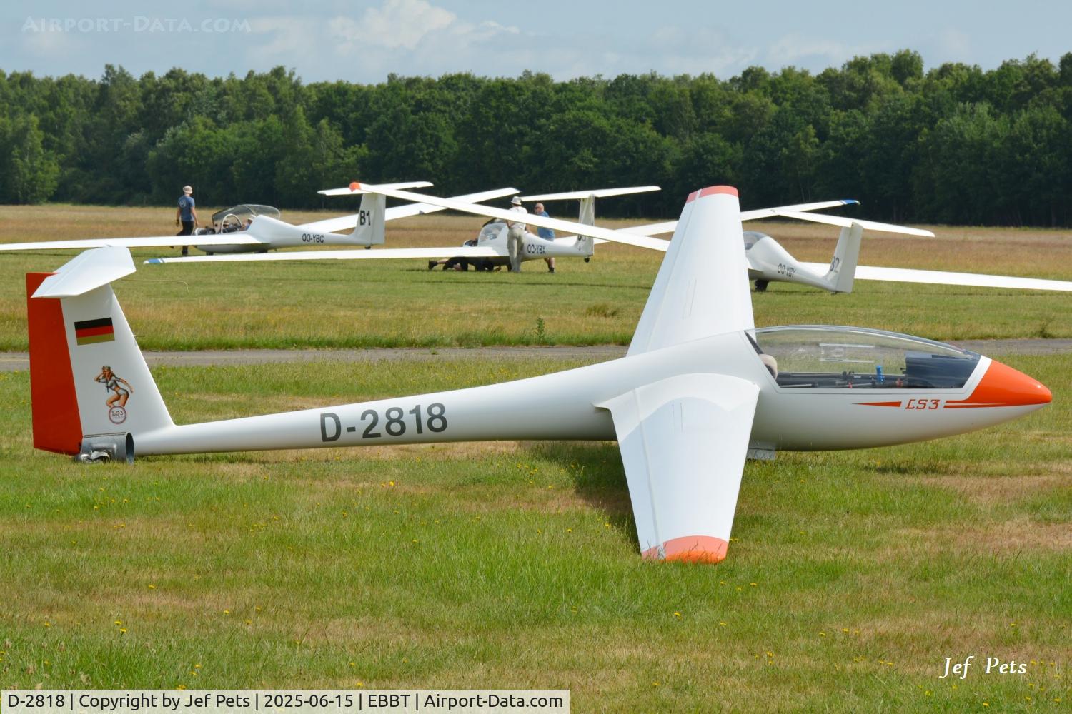D-2818, 1977 Rolladen-Schneider LS-3 C/N 3054, D-2818 at Brasschaat.