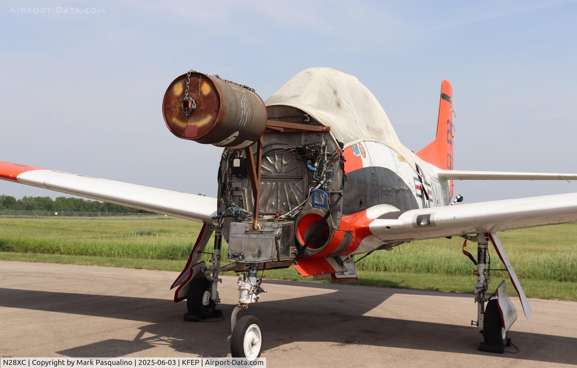 N28XC, 1954 North American T-28C Trojan C/N 226-91 (140514), North American T-28C