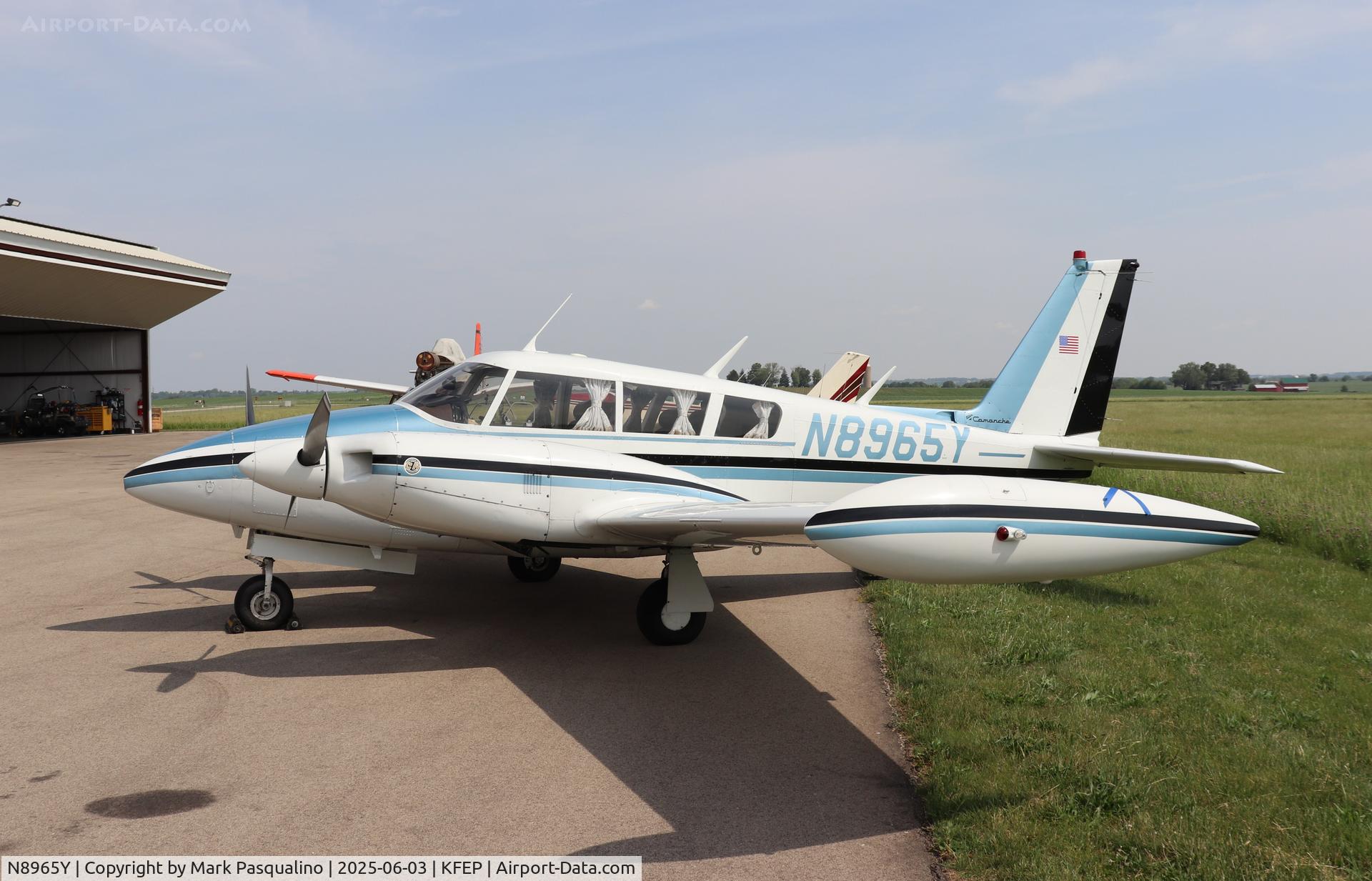 N8965Y, 1971 Piper PA-39-160 Twin Comanche C/R C/N 39-127, Piper PA-39