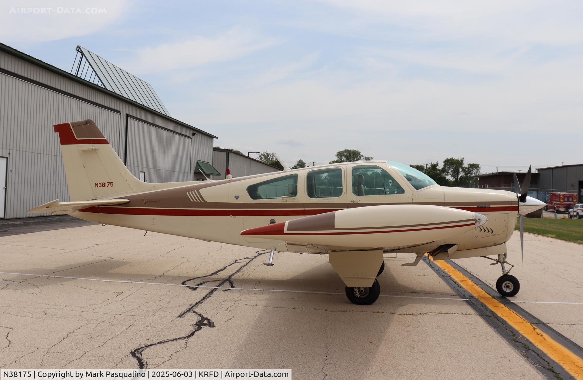 N38175, 1981 Beech F33A Bonanza C/N CE-940, Beech F33A