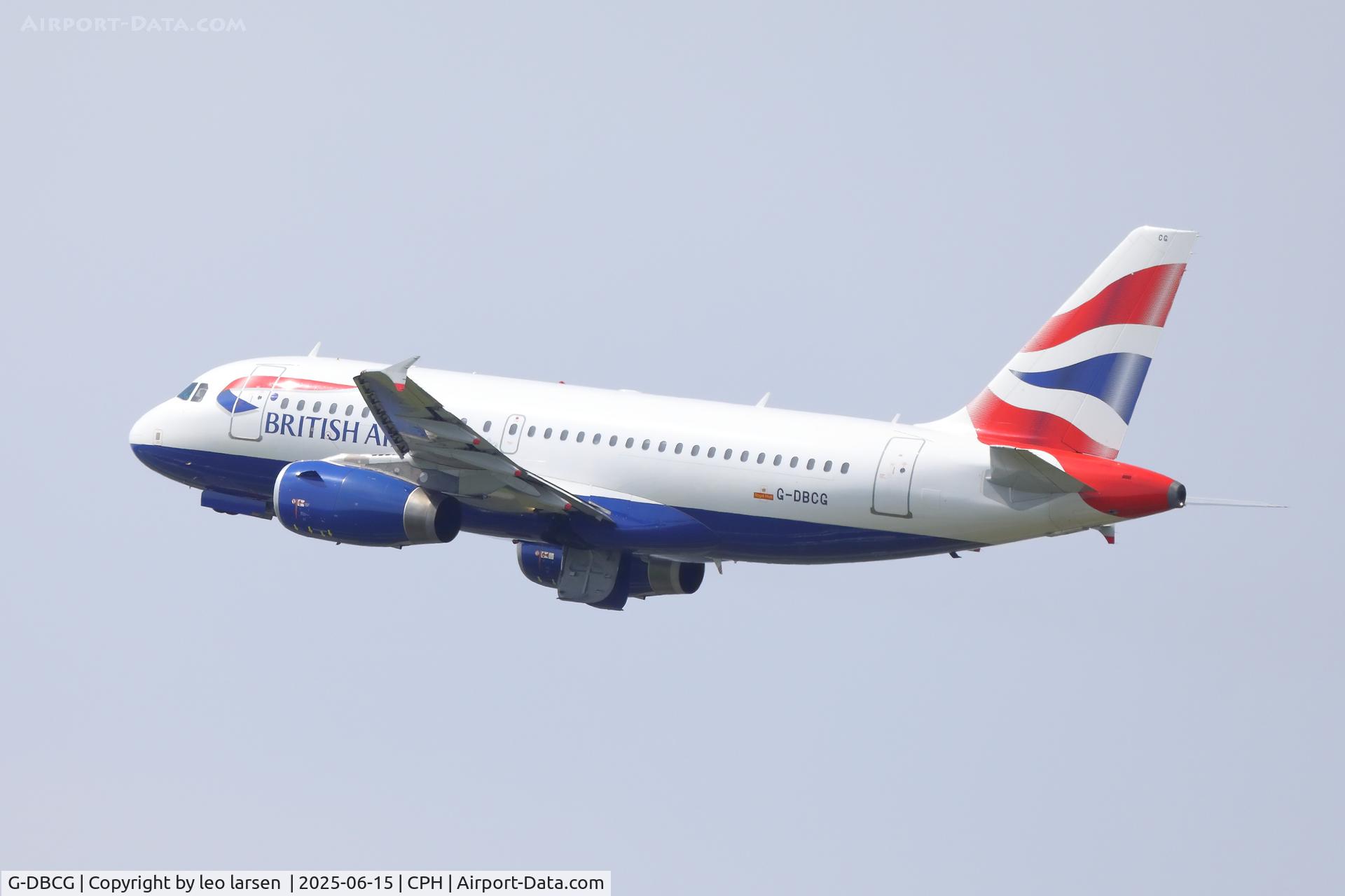 G-DBCG, 2005 Airbus A319-131 C/N 2694, Copenhagen 15.6.2025