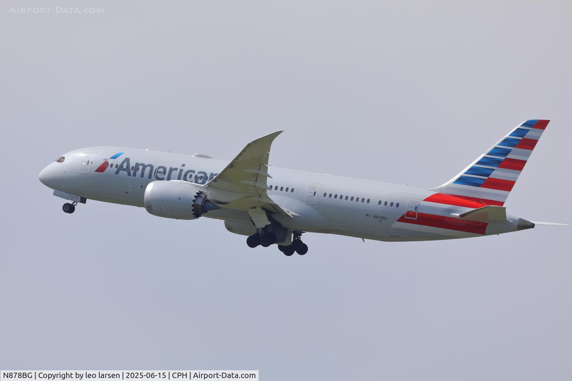 N878BG, 2022 Boeing 787-8 Dreamliner Dreamliner C/N 65998, Copenhagen 15.6.2025-