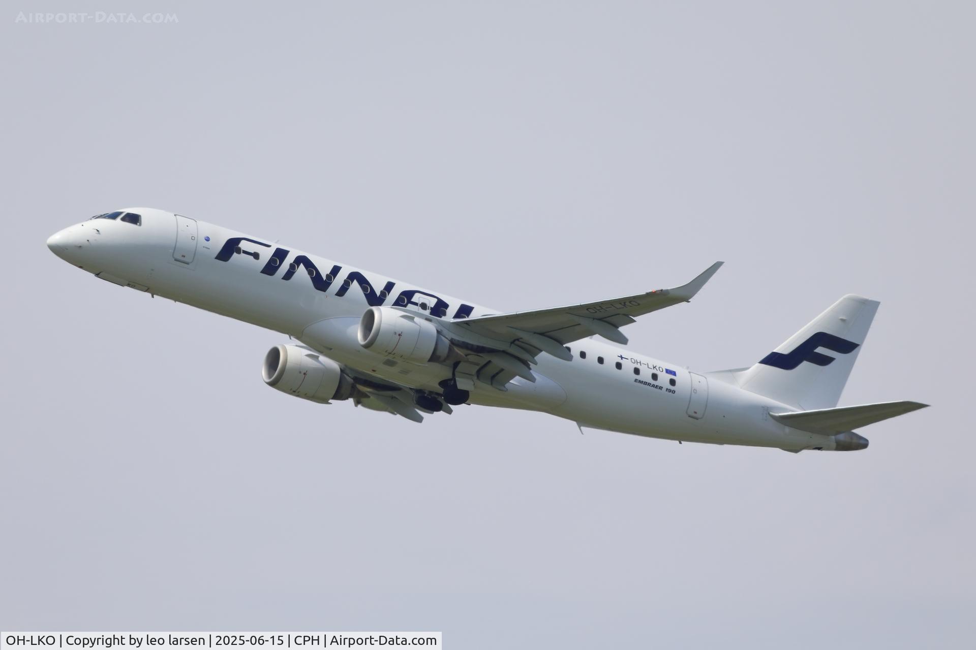 OH-LKO, 2009 Embraer 190LR (ERJ-190-100LR) C/N 19000267, Copenhagen 15.6.2025