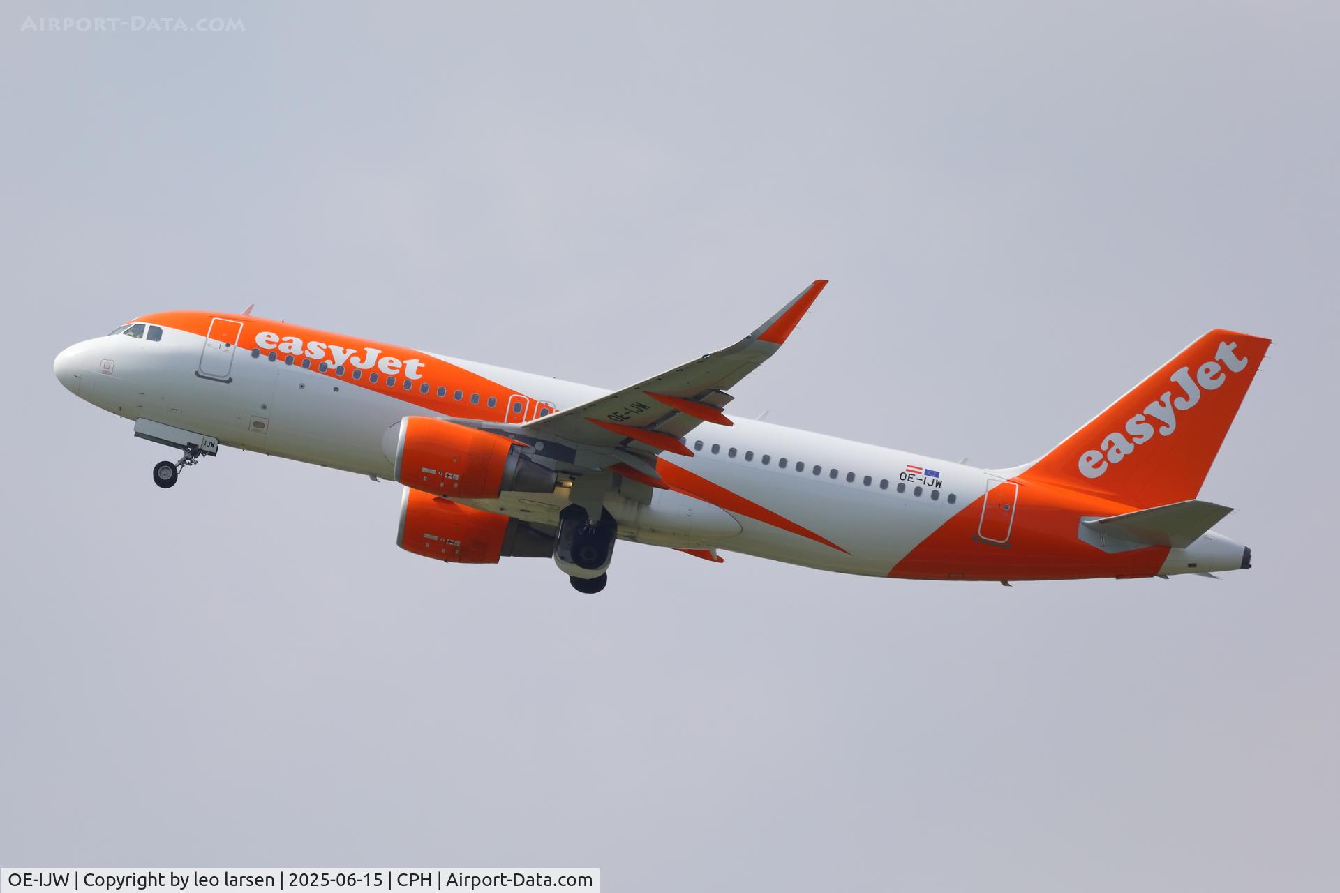 OE-IJW, 2017 Airbus A320-214 C/N 7580, Copenhagen 15.6.2025