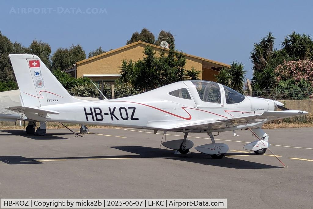 HB-KOZ, 2008 Tecnam P-2002JF Sierra C/N 100, Parked