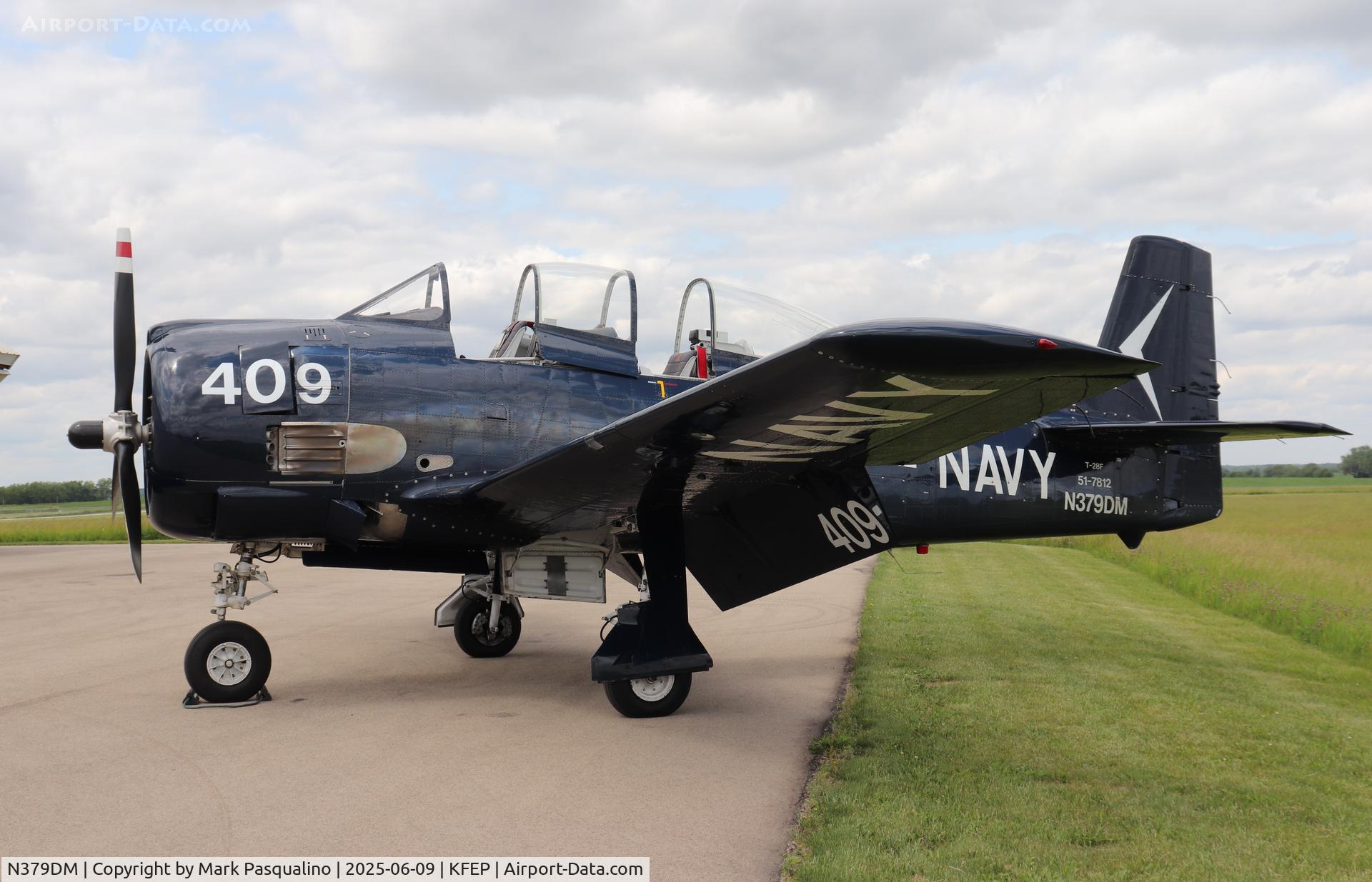 N379DM, 1951 North American T-28A Trojan C/N 174-665, North American T-28S
