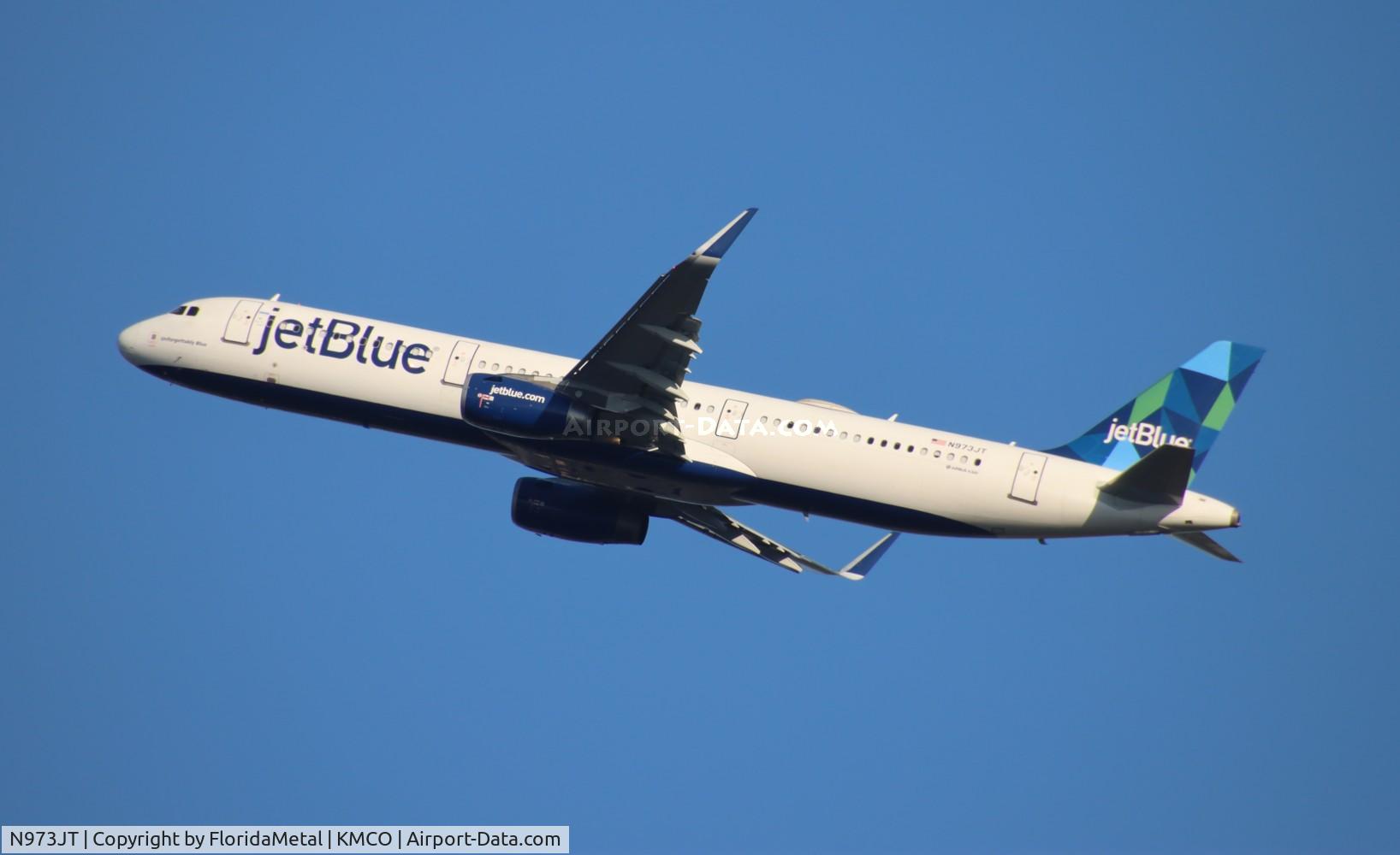 N973JT, 2018 Airbus A321-231 C/N 8581, JBU A321 zx mco-cun, mmun