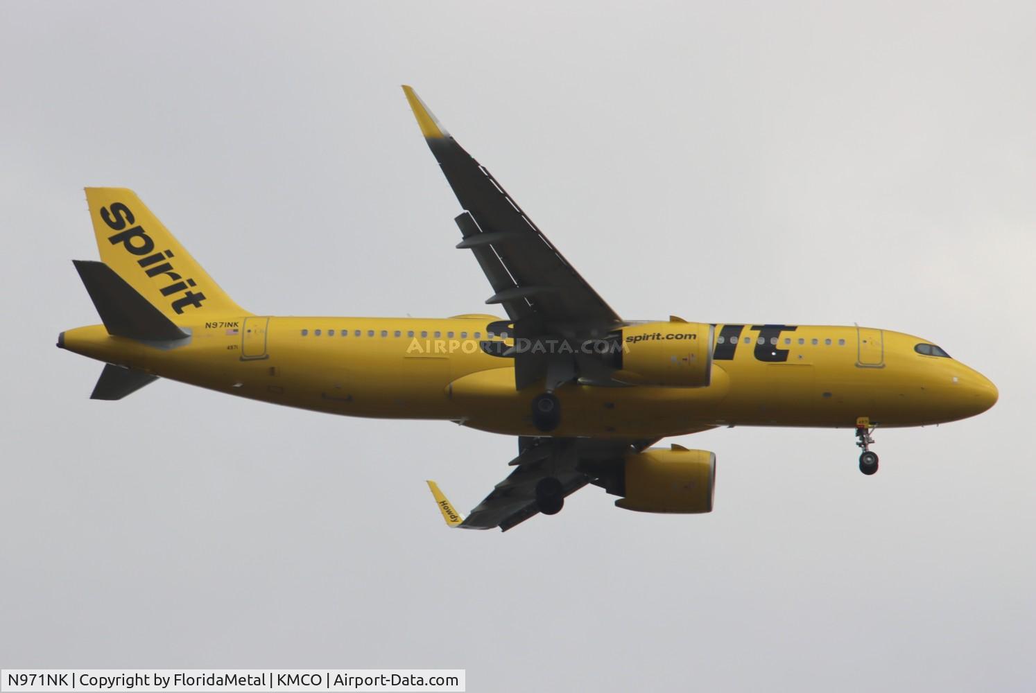 N971NK, 2022 Airbus A320-271N C/N 11222, NKS A32N zx bwi-mco