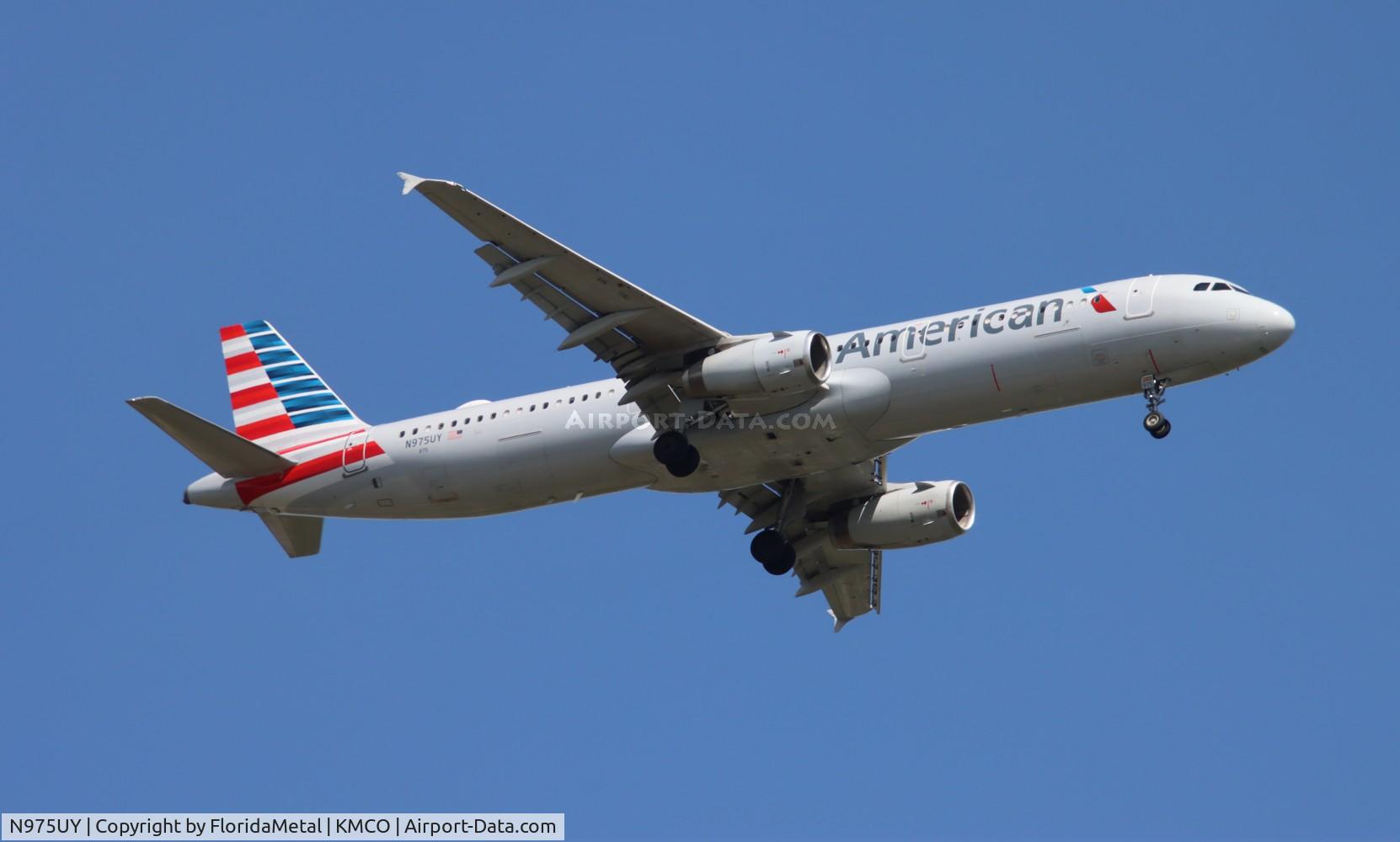 N975UY, 2011 Airbus A321-231 C/N 4935, AAL A321 zx dfw-mco