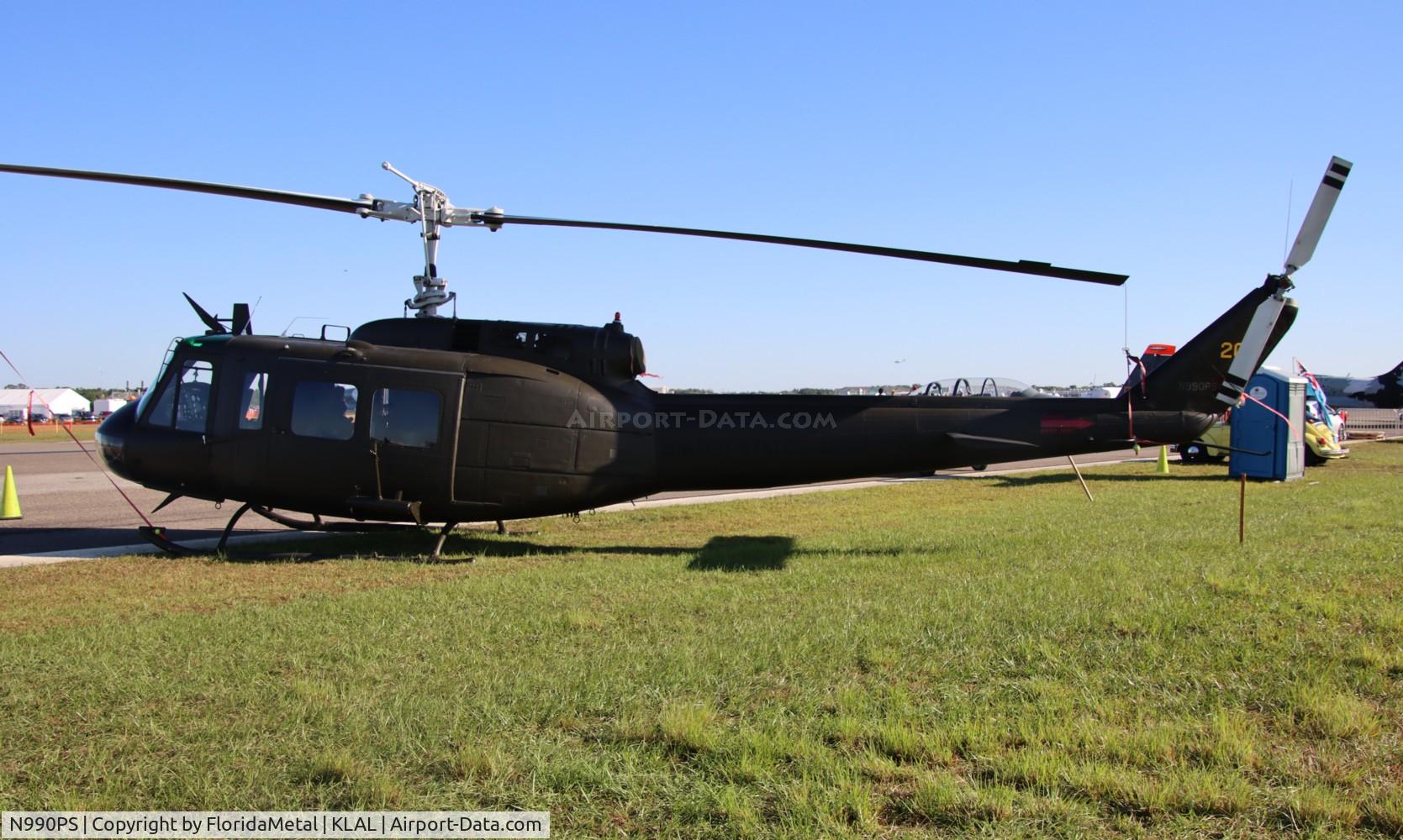 N990PS, 1966 Bell UH-1H C/N 66-16203, UH-1 zx 