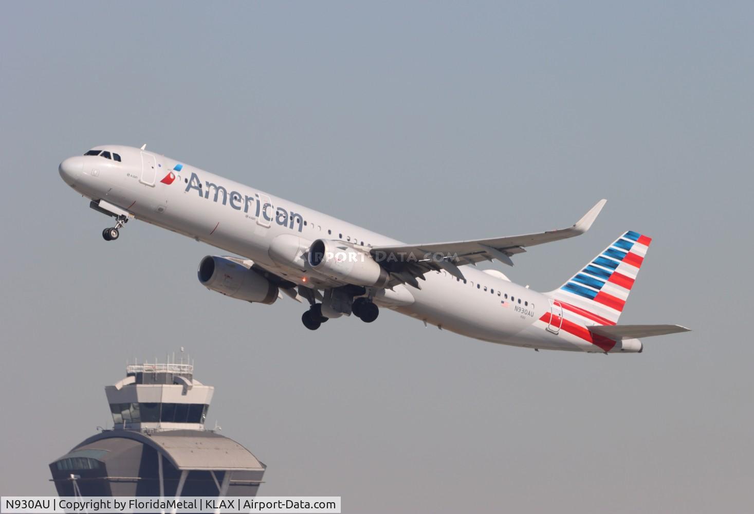 N930AU, 2017 Airbus A321-231 C/N 7539, AAL A321 zx lax-sjd, mmsd