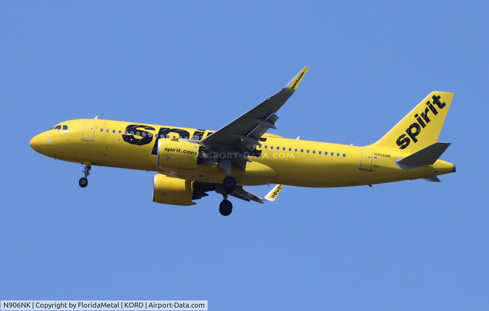 N906NK, 2018 Airbus A320-271N C/N 7788, NKS A32N zx tpa-ord