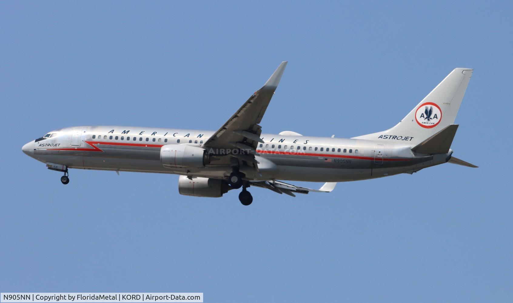N905NN, 2012 Boeing 737-823 C/N 31156, AAL 738 retro  zx vps-ord