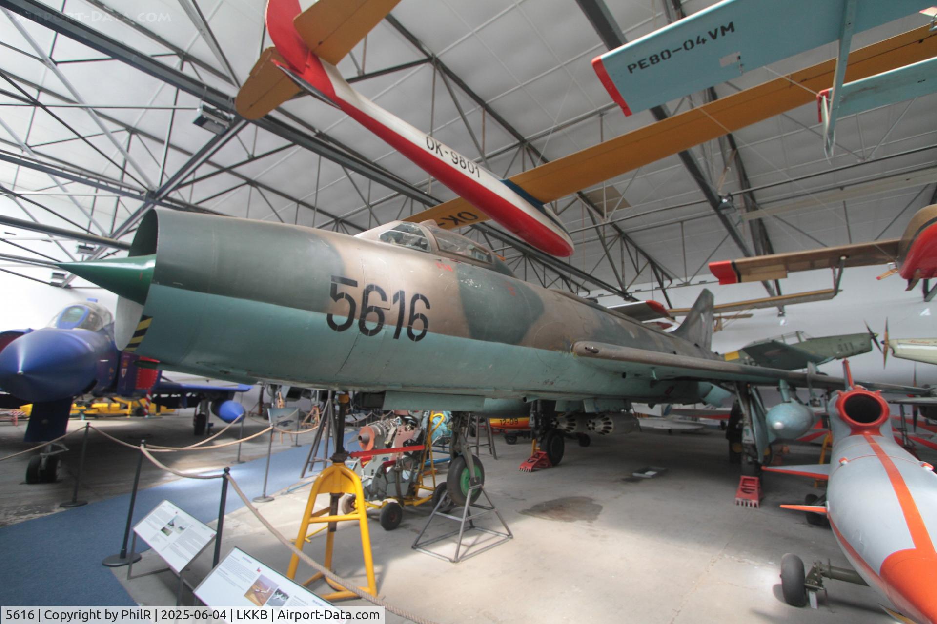 5616, 1965 Sukhoi Su-7BM C/N 5616, 5616 1967 Sukhoi Su-7BM Kbely Aviation Museum
