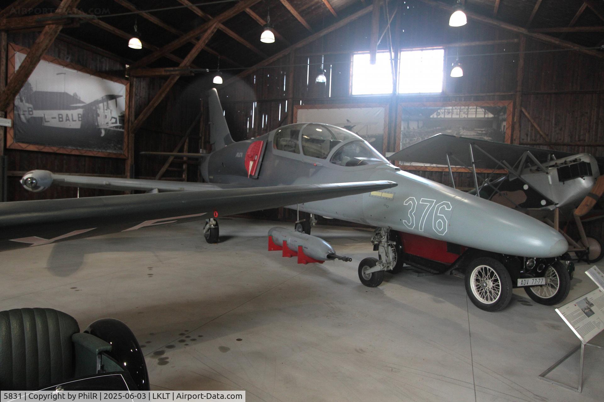 6102, 1958 Ilyushin (Avia) Avia-14FG C/N 806102, 5831 1997 Aero L-159B ALCA Stara Aerovka Letnany Aviation Museum