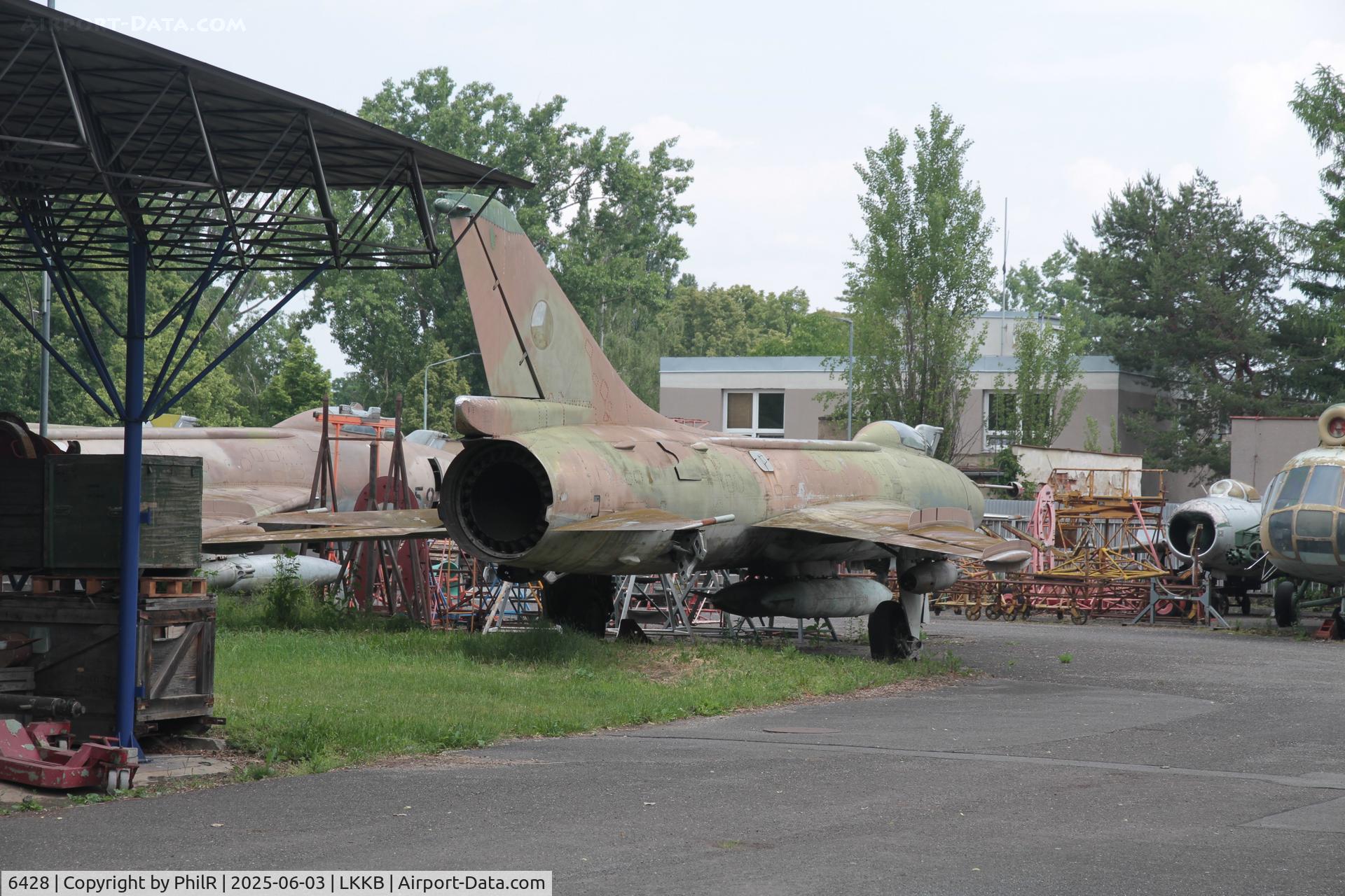 6428, Sukhoi Su-7BKL C/N 6428, 6428 1969 Sukhoi Su-7BKL Kbely Aviation Museum 