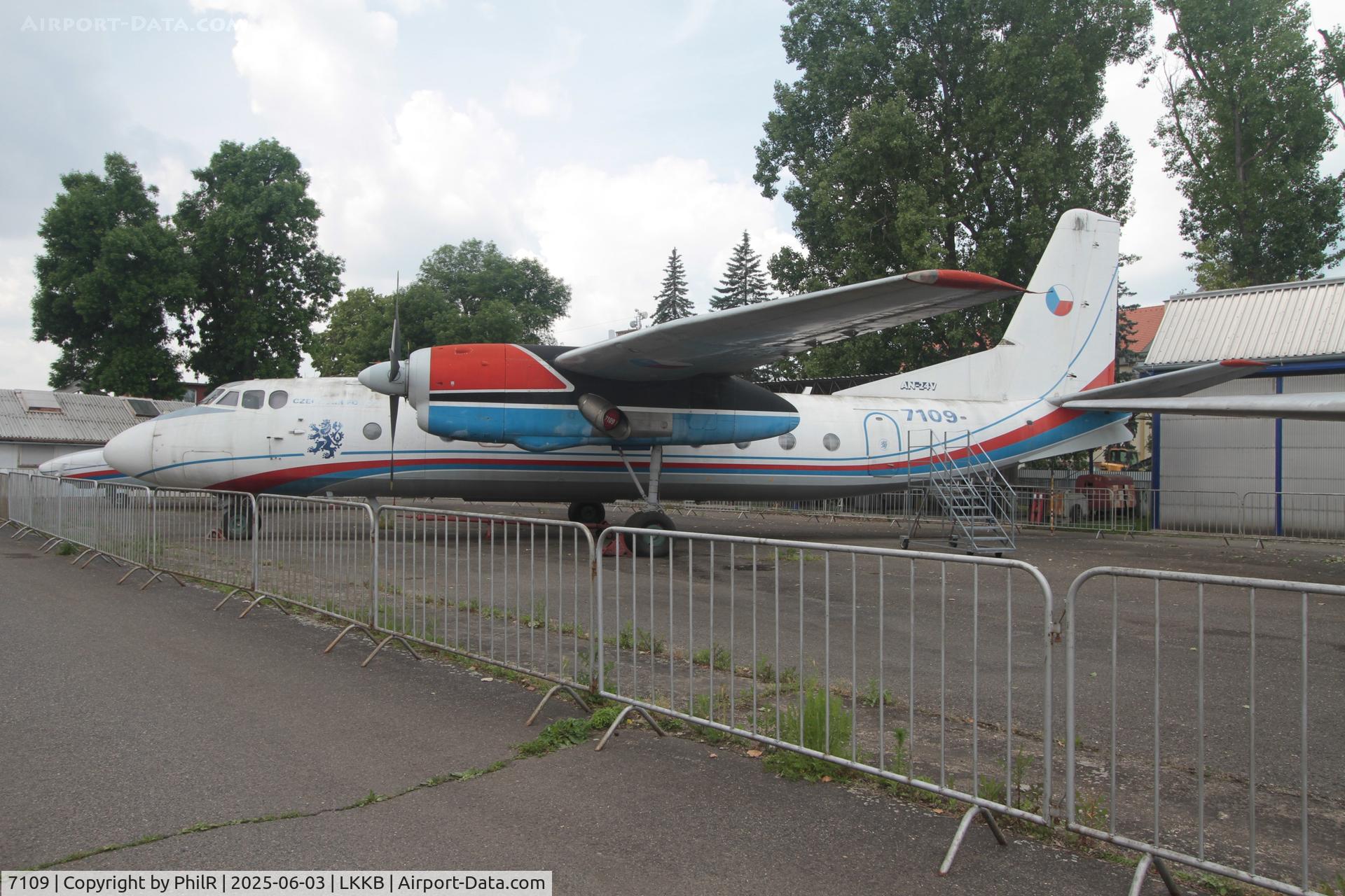7109, Antonov An-24V C/N 17307109, 7109 1971 Antonov An-24 V Lbely Aviation Museum