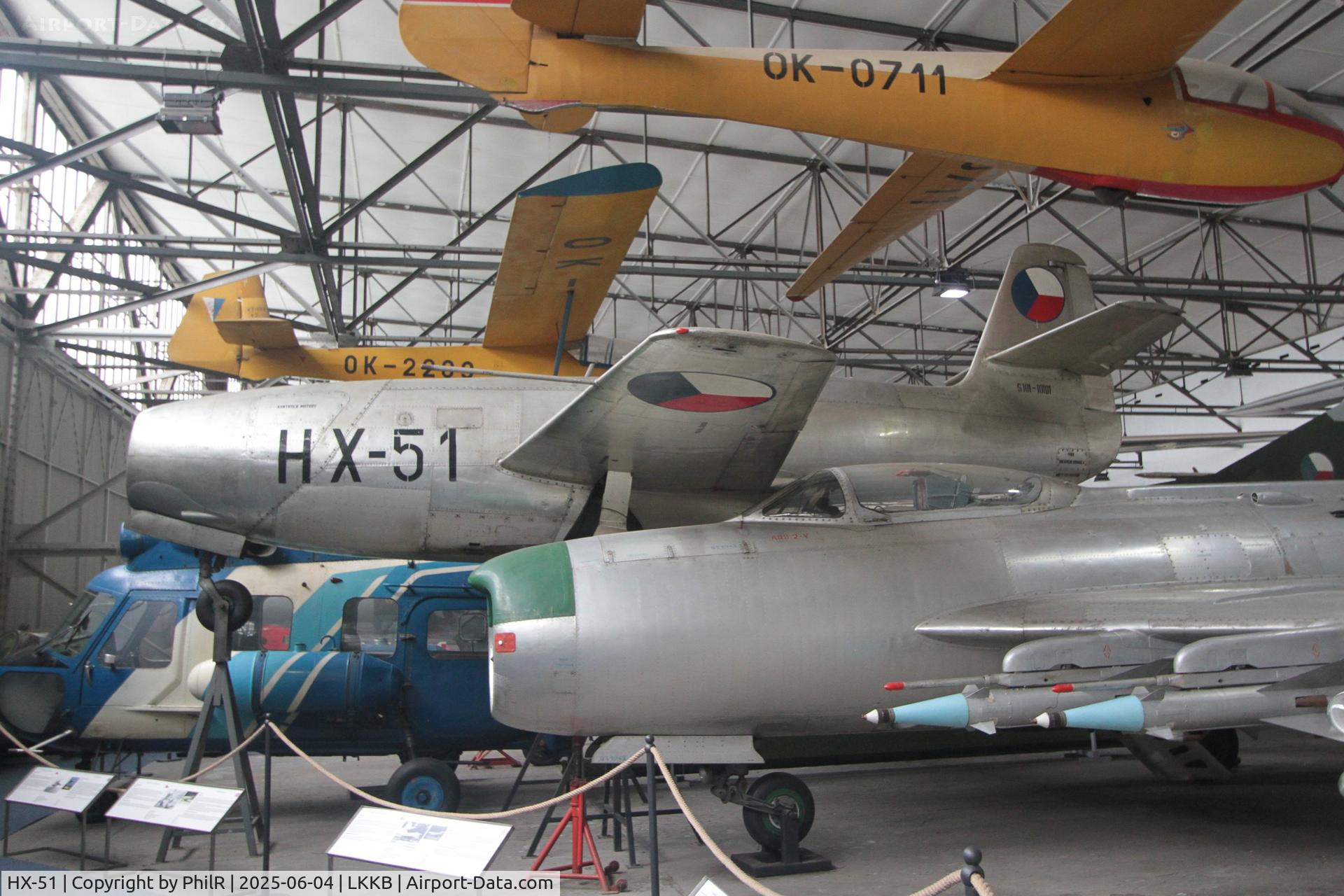 HX-51, Yakovlev Yak-23 C/N 10101, HX-51 1949 Yakovlev Yak-23 Kbely Aviation Museum