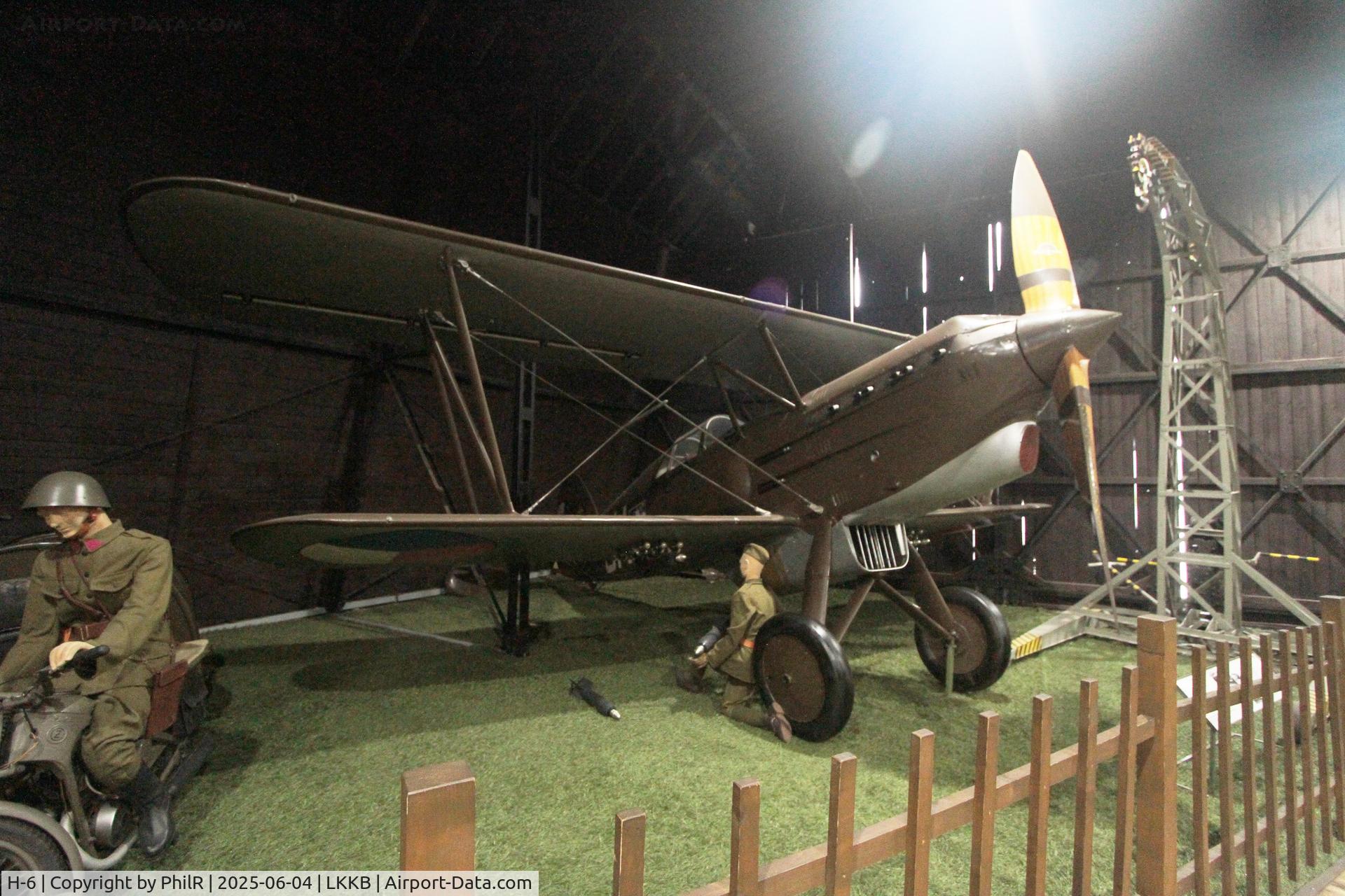 H-6, 1933 Avia B-534 C/N 226, H-6 c1933 Avia B-534.226 Kbely Aviation Museum