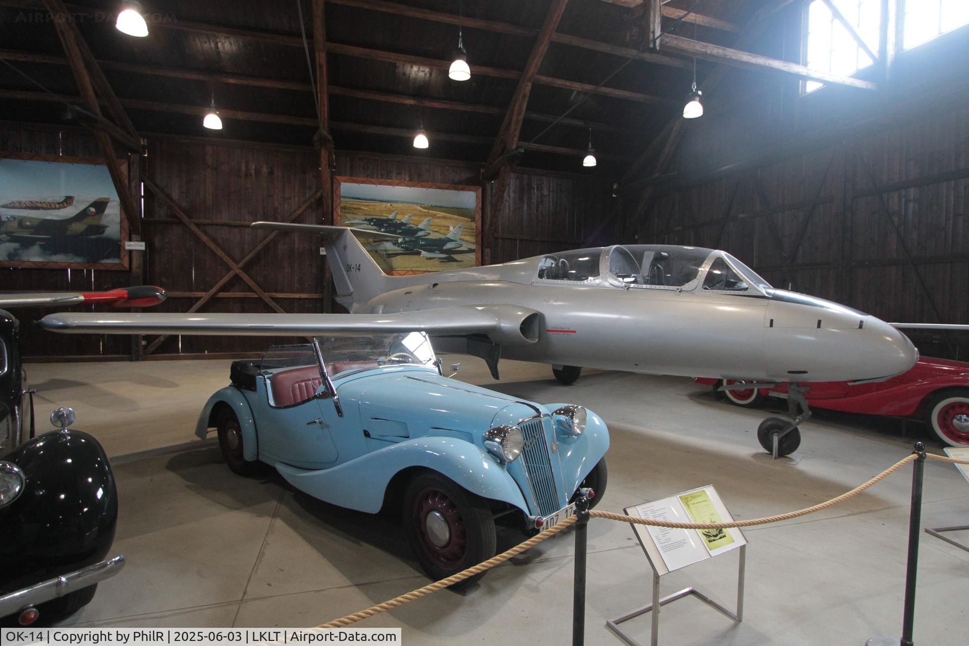 OK-14, 1959 Aero XL-29 Delfin C/N 3, 'OK-14' (OK-70) 1959 Aero XL-29 Delfin Stara Aerovka Letnany Aviation Museum 