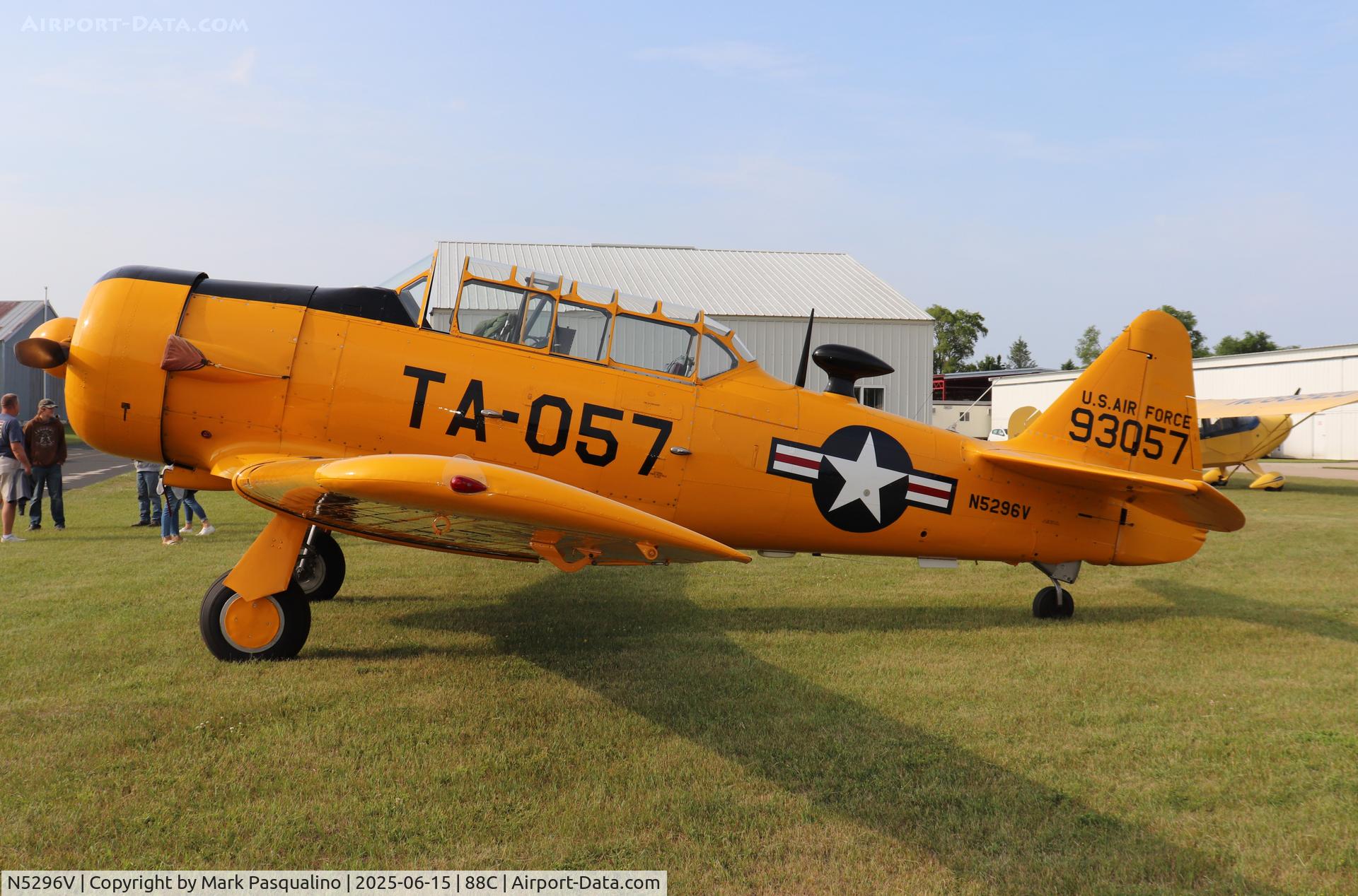 N5296V, North American AT-6G Texan C/N 168-161 (49-3057), North American AT-6G