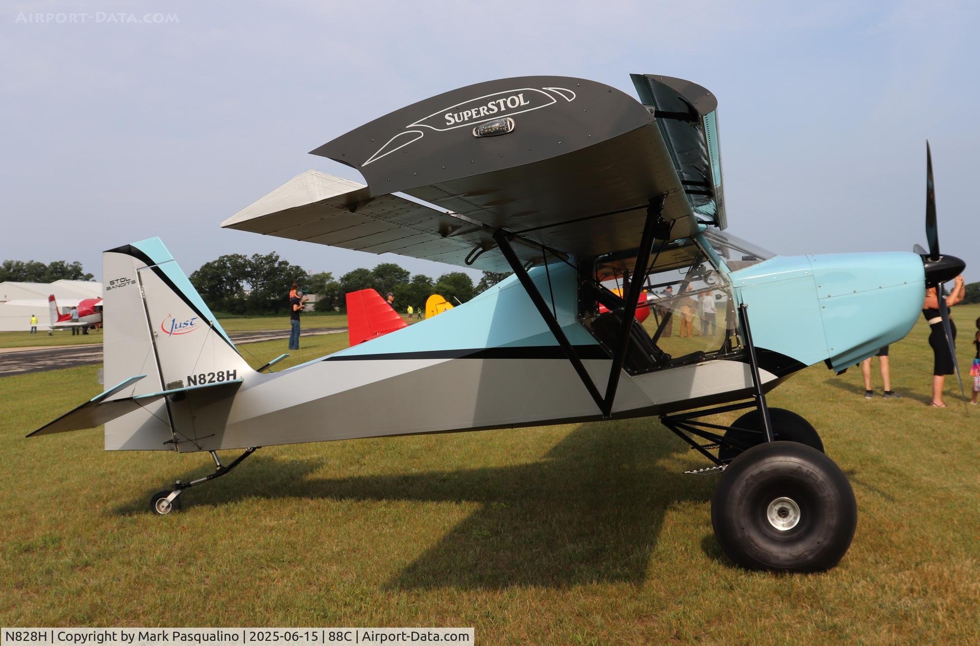 N828H, 2017 Just Aircraft JA30 Superstol C/N JA427-12-14, Just Aircraft JA30 Superstol