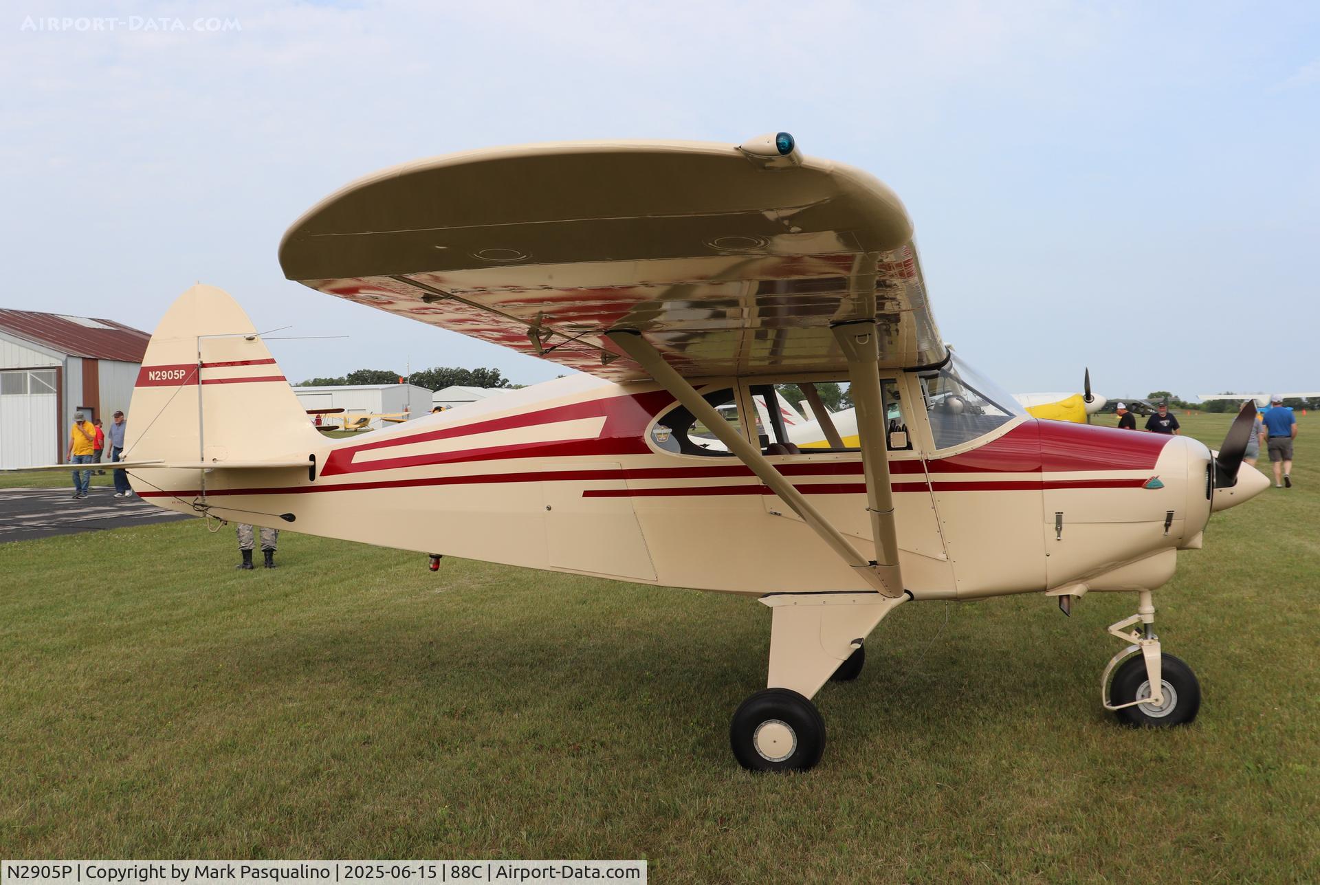 N2905P, 1955 Piper PA-22-150 Tri-Pacer C/N 22-3172, Piper PA-22-150