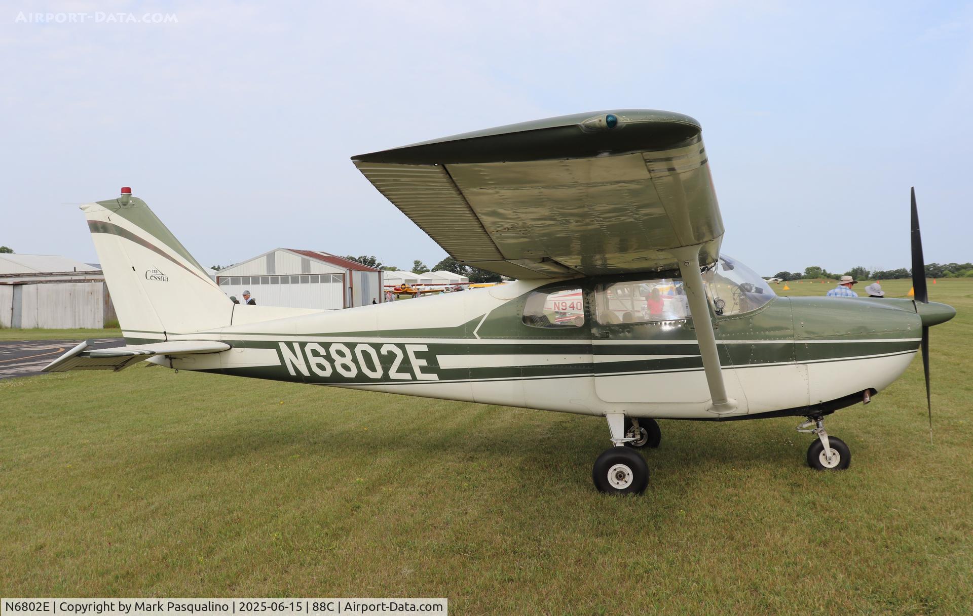N6802E, 1959 Cessna 175A Skylark C/N 56302, Cessna 175A