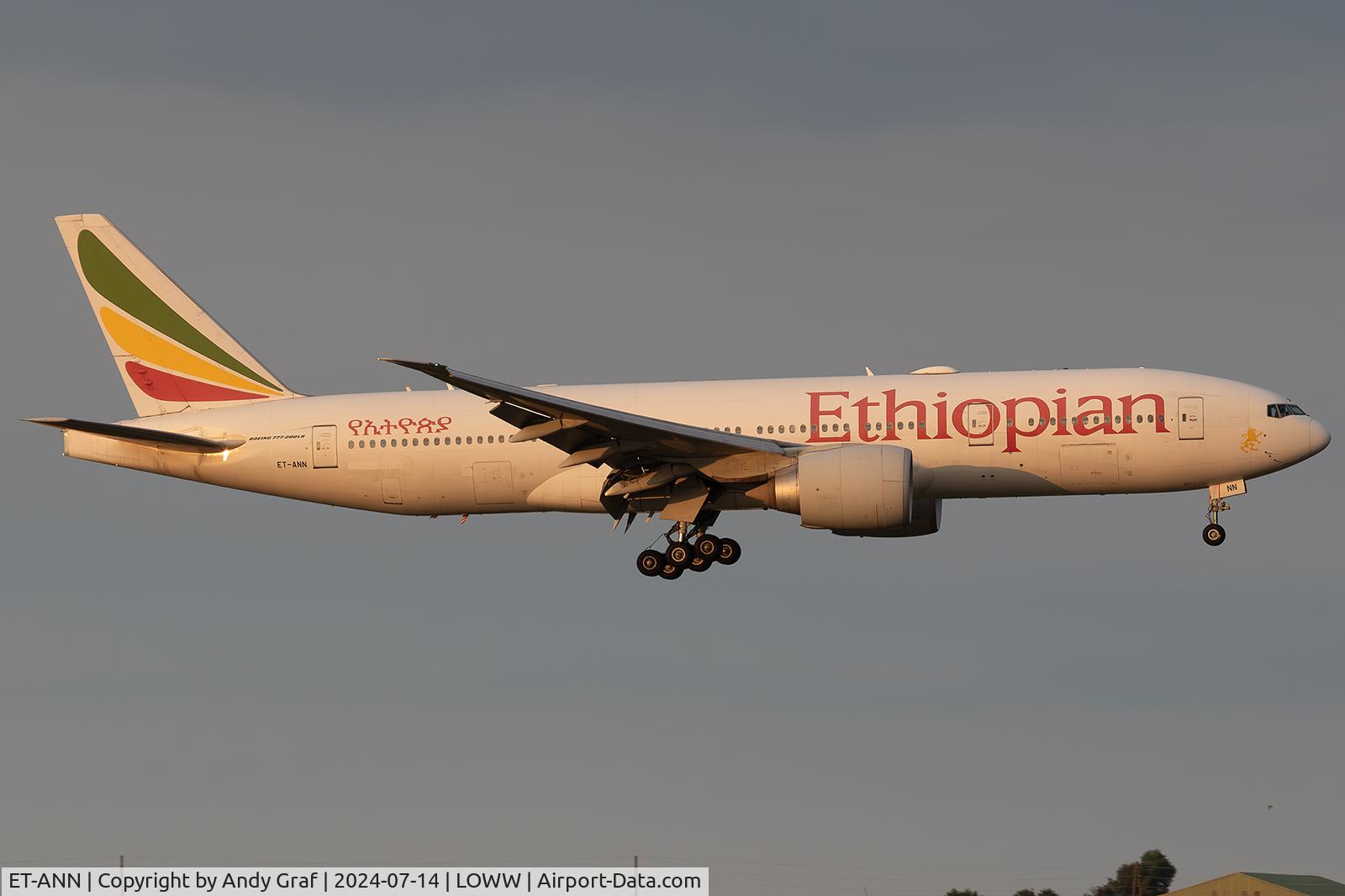 ET-ANN, 2010 Boeing 777-260/LR C/N 40770, Ethiopean 777-200