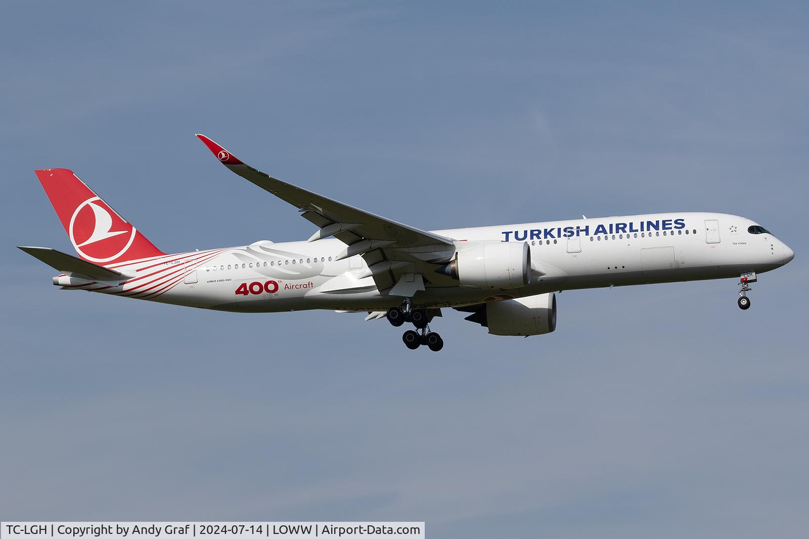 TC-LGH, 2023 Airbus A350-941 C/N 596, Turkish Airlines A350-900