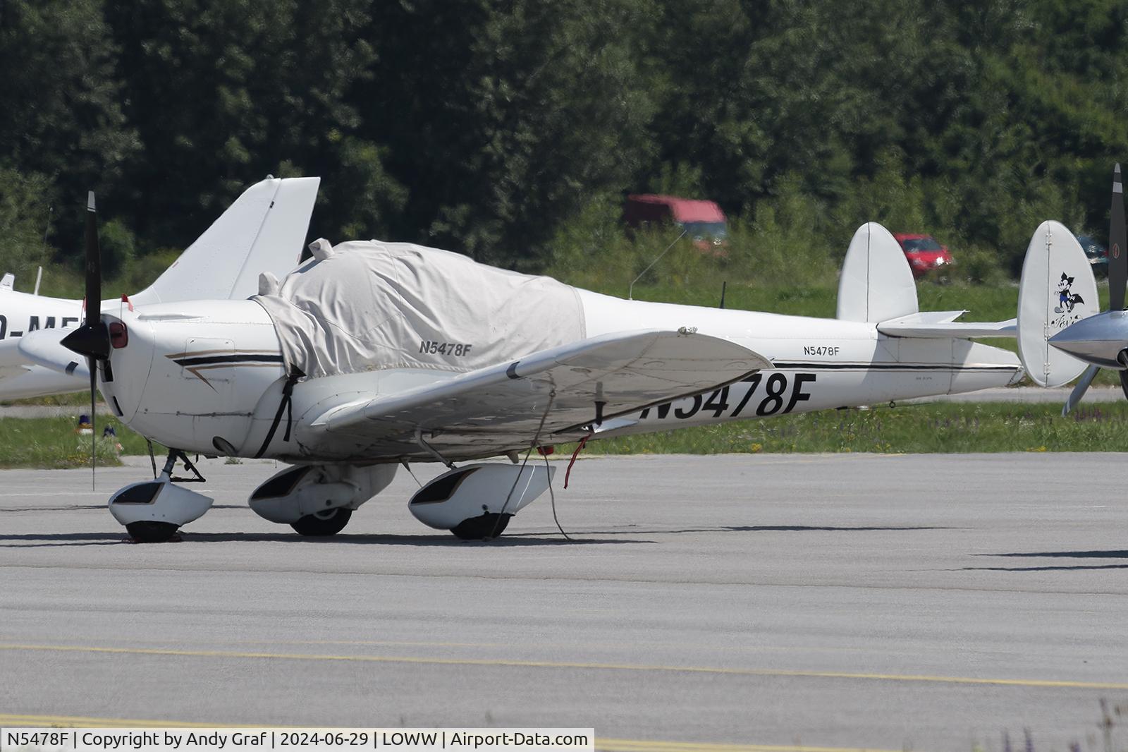 N5478F, 1968 Alon A2A Aircoupe C/N B-278, Untitled Alon A2A