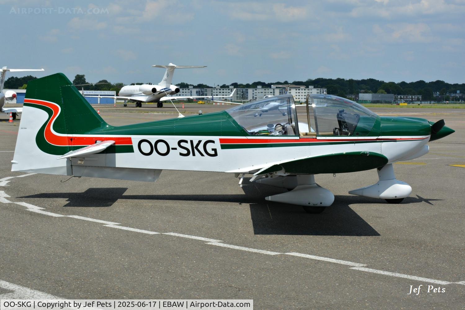 OO-SKG, 1995 Robin R-2160 Alpha Sport C/N 288, At Antwerp Airport.