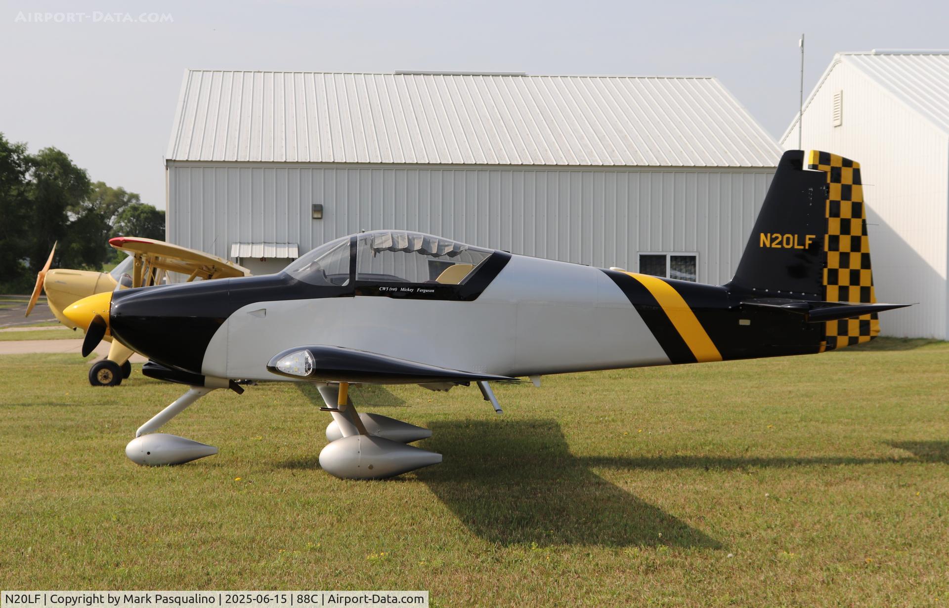 N20LF, 2020 Vans RV-9A C/N 91029, Vans RV-9A