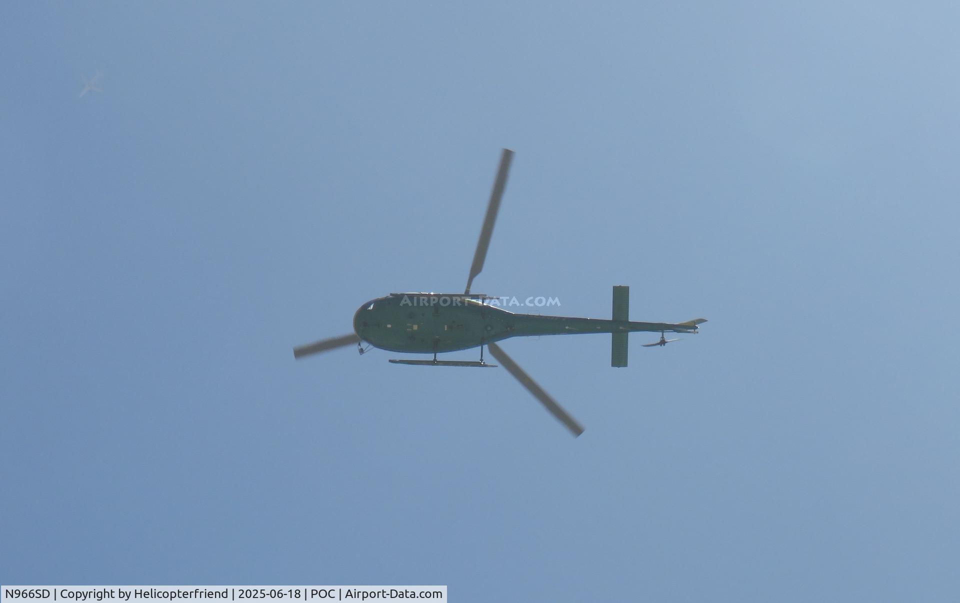 N966SD, 2003 Eurocopter AS-350B-2 Ecureuil Ecureuil C/N 3637, Overhead northbound