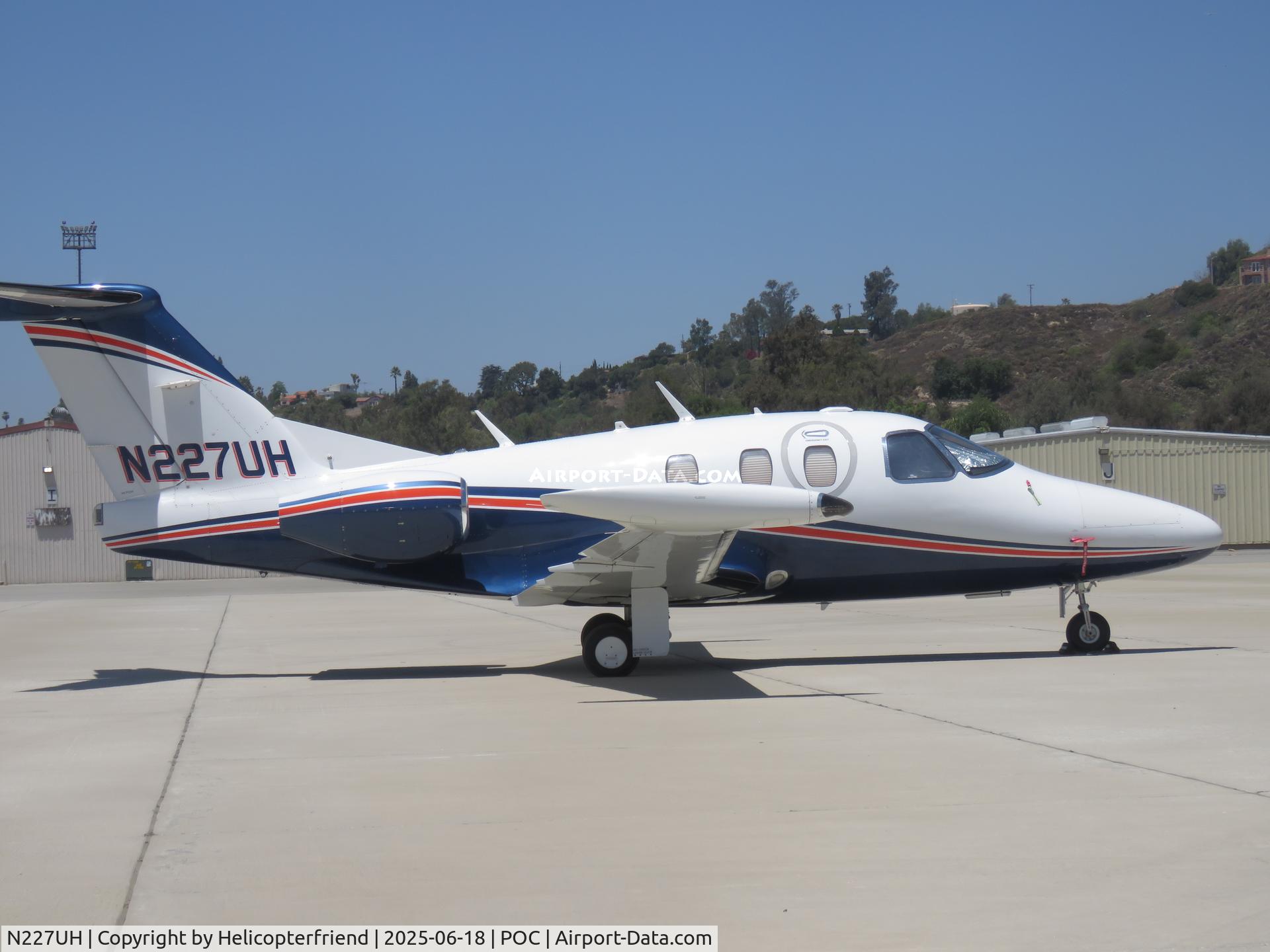 N227UH, 2008 Eclipse Aviation Corp EA500 C/N 000227, Parked