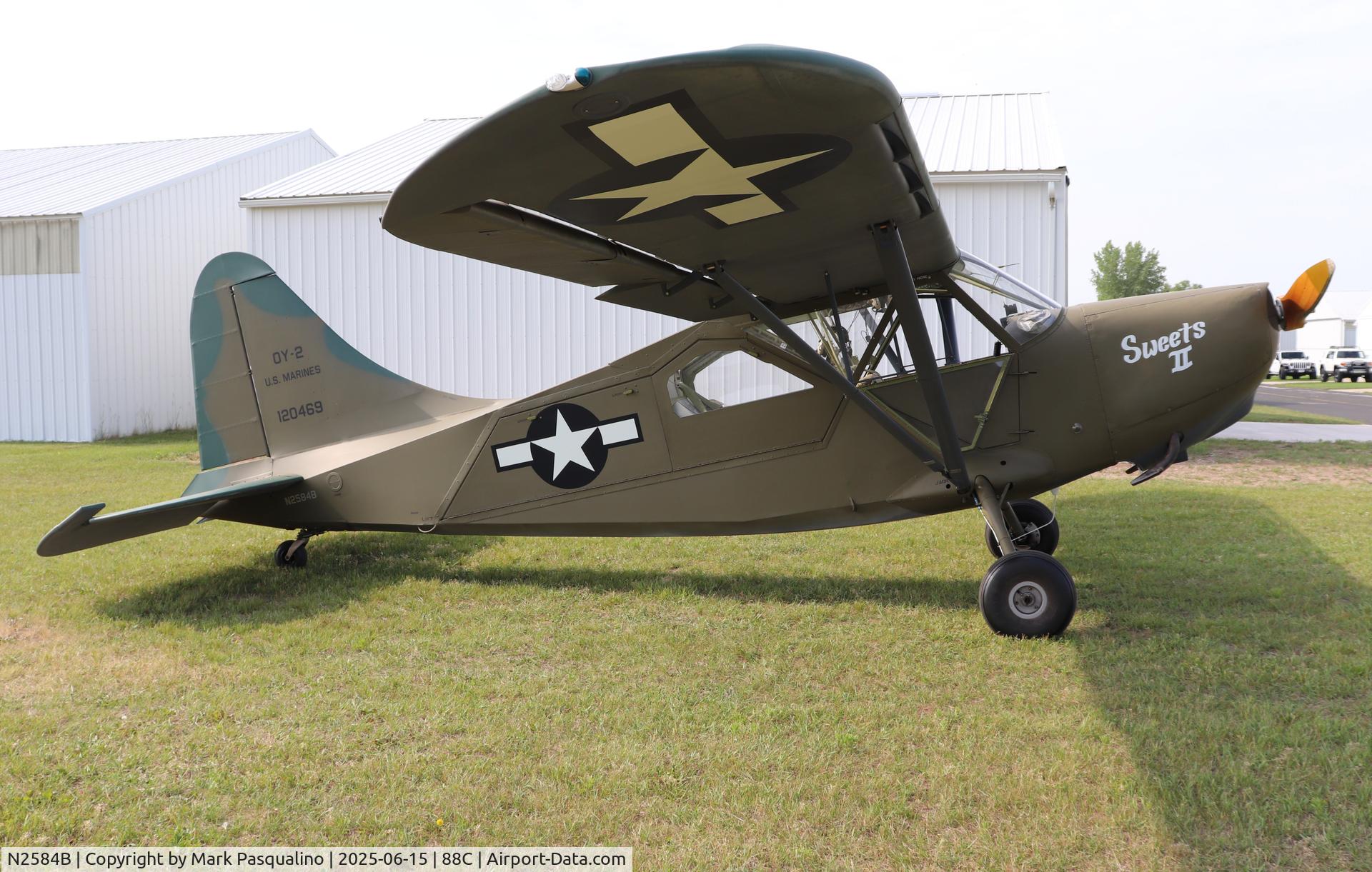 N2584B, 1945 Stinson L-5G Sentinel C/N Not found 45-35012/N2584B, Stinson L-5G