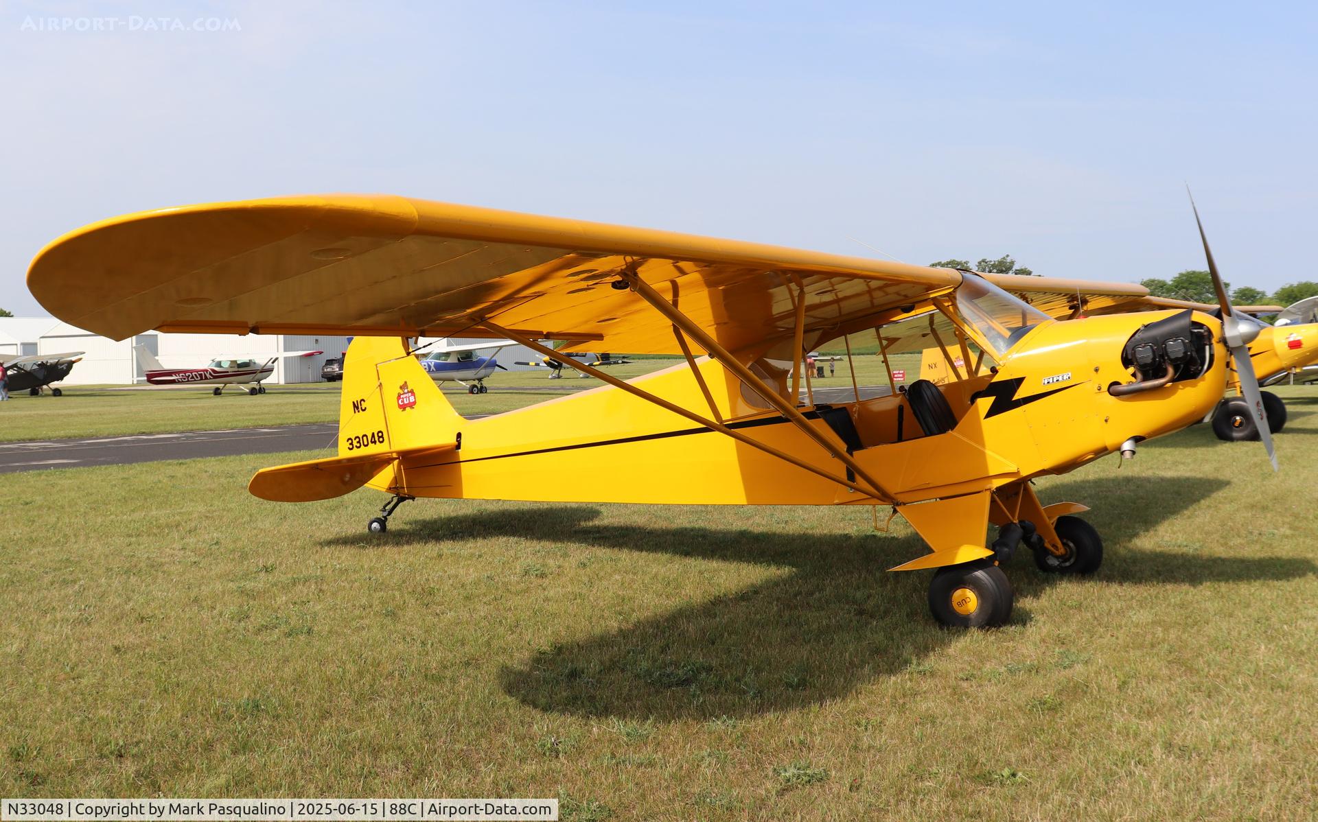 N33048, 1940 Piper J3C-65 Cub Cub C/N 20468, Piper J3C-65