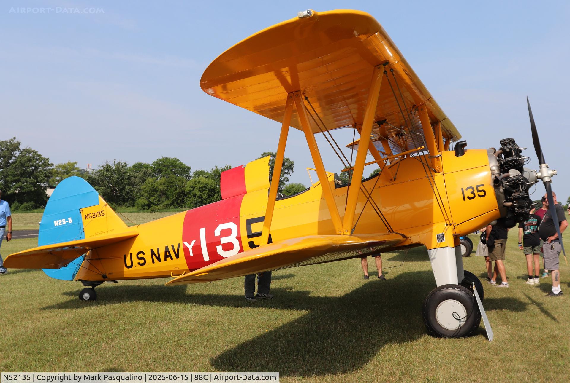 N52135, 1943 Boeing N2S-5 C/N 75-8758, Stearman