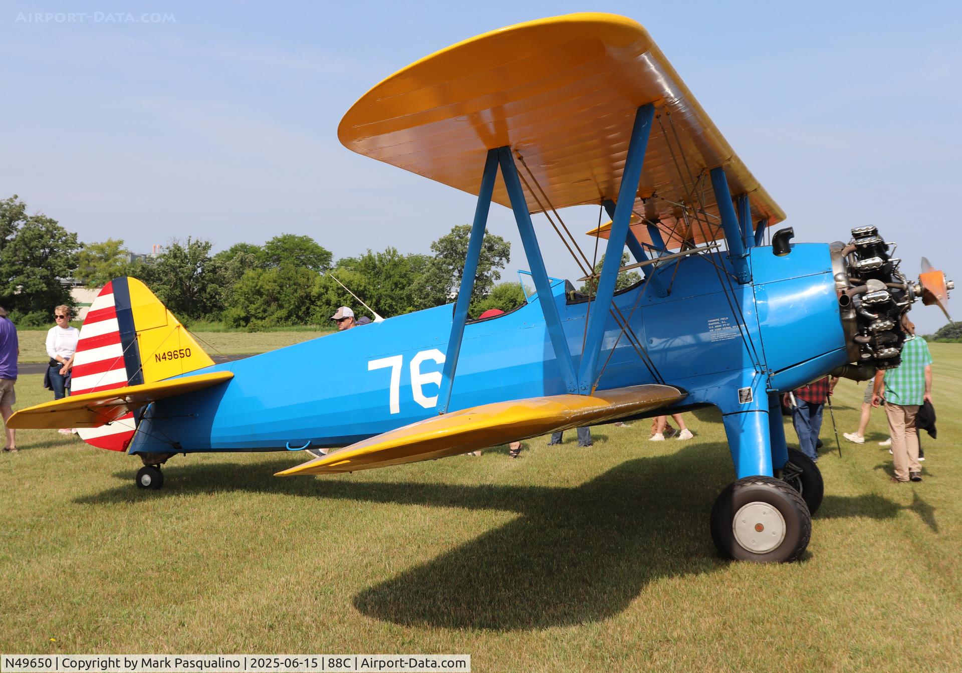 N49650, 1942 Boeing A75N1(PT17) C/N 75-4401, Stearman