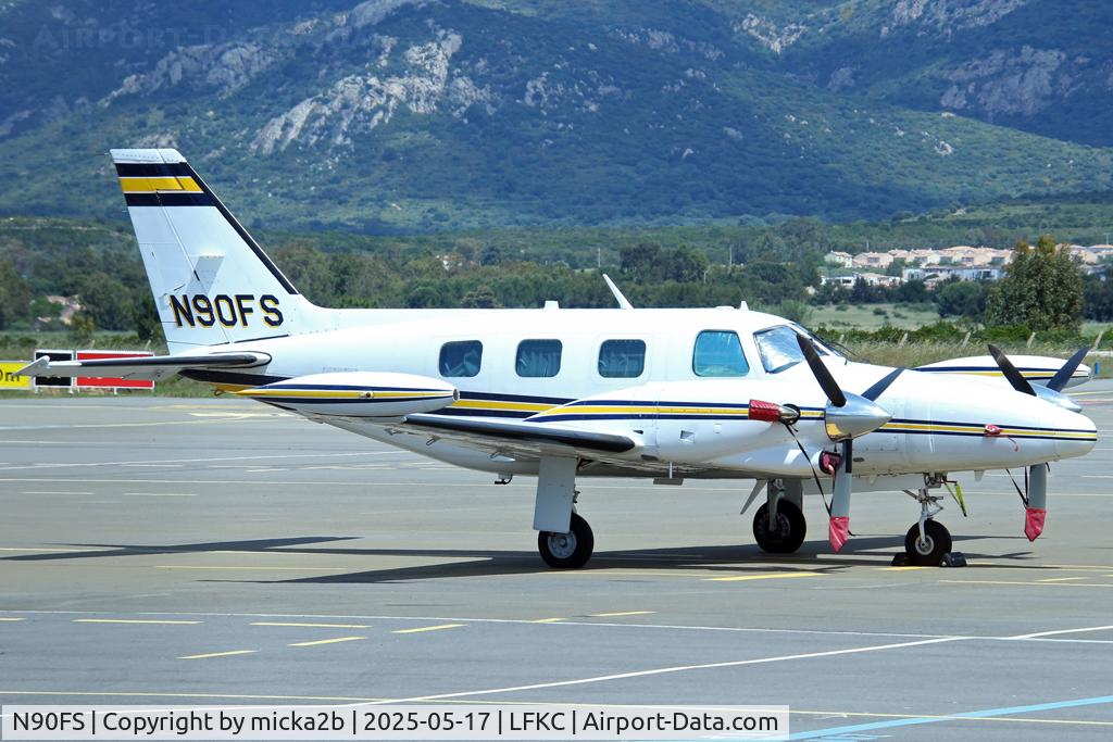 N90FS, 1979 Piper PA-31T Cheyenne C/N 31T-8020011, Parked