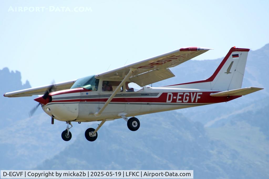 D-EGVF, Reims Aviation F172N Skyhawk C/N F172-01924, Landing