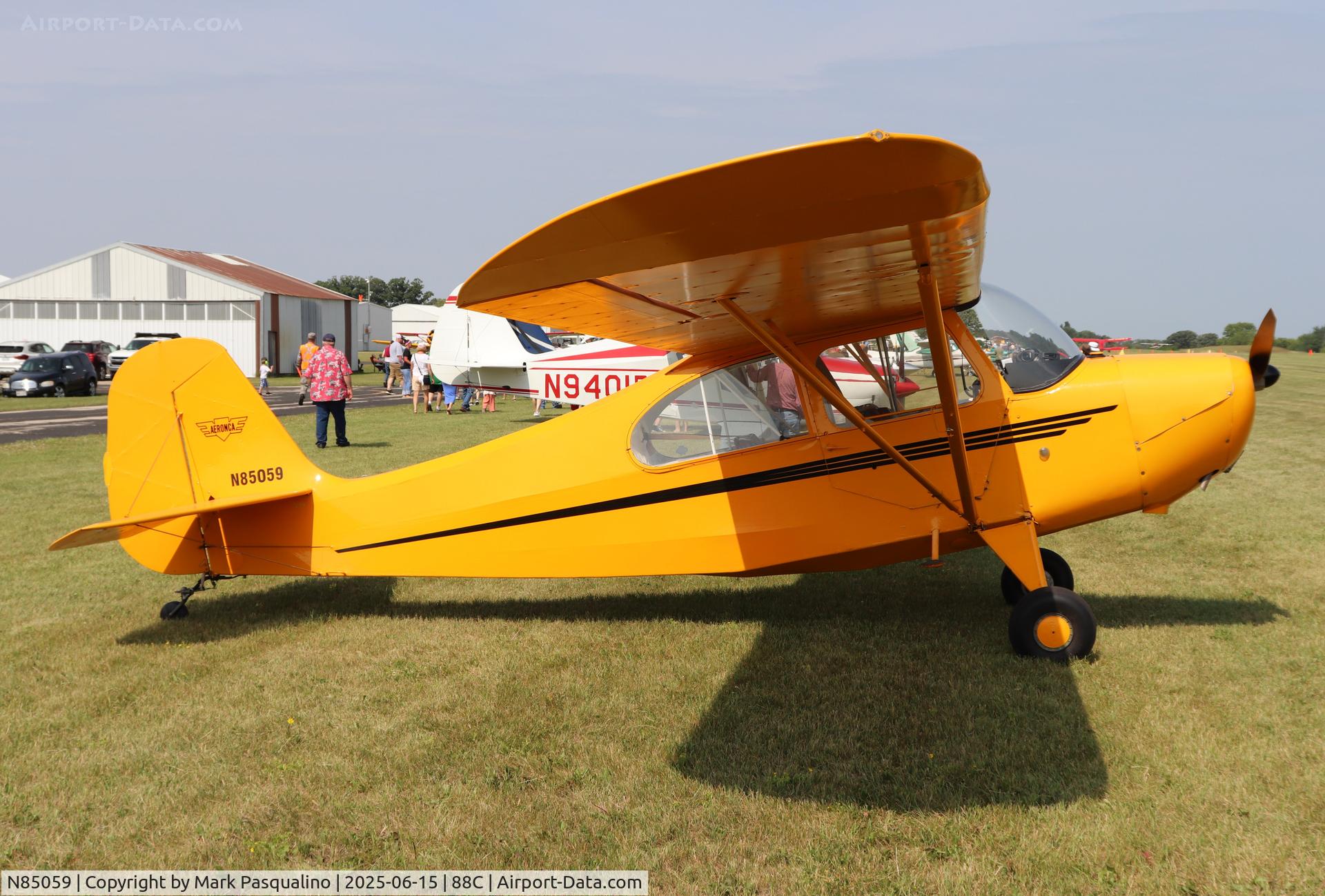 N85059, 1946 Aeronca 7AC Champion C/N 7AC-3786, Aeronca 7AC