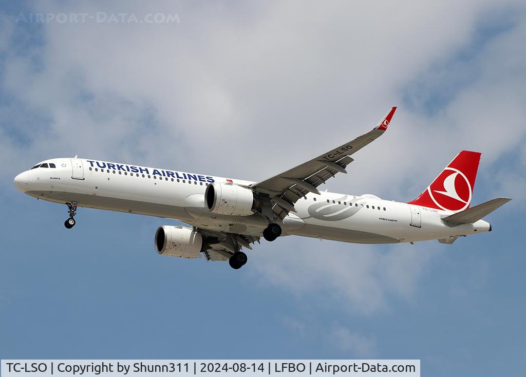 TC-LSO, 2019 Airbus A321-271NX C/N 9095, Landing rwy 24R