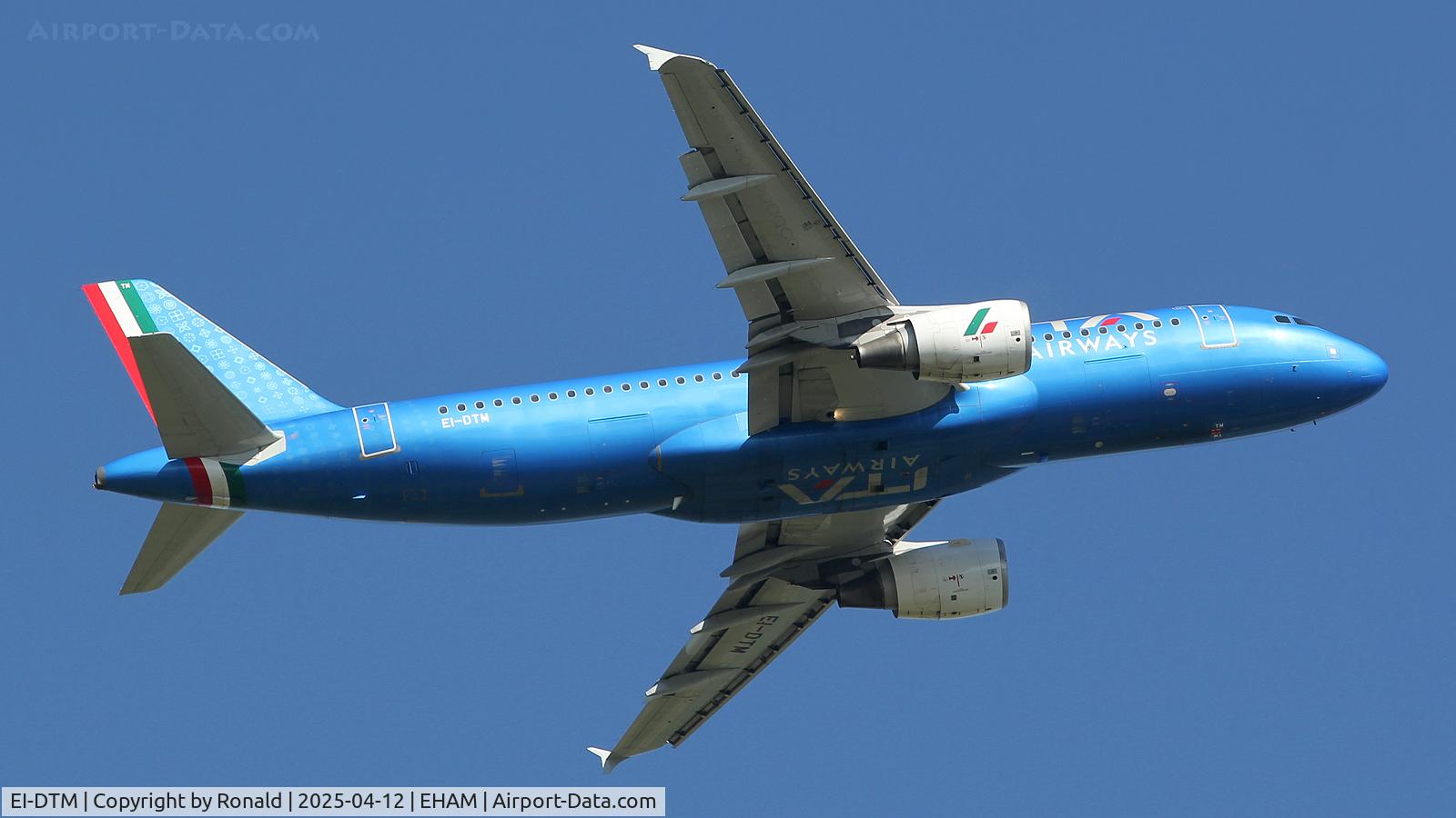 EI-DTM, 2010 Airbus A320-216 C/N 4119, at eham